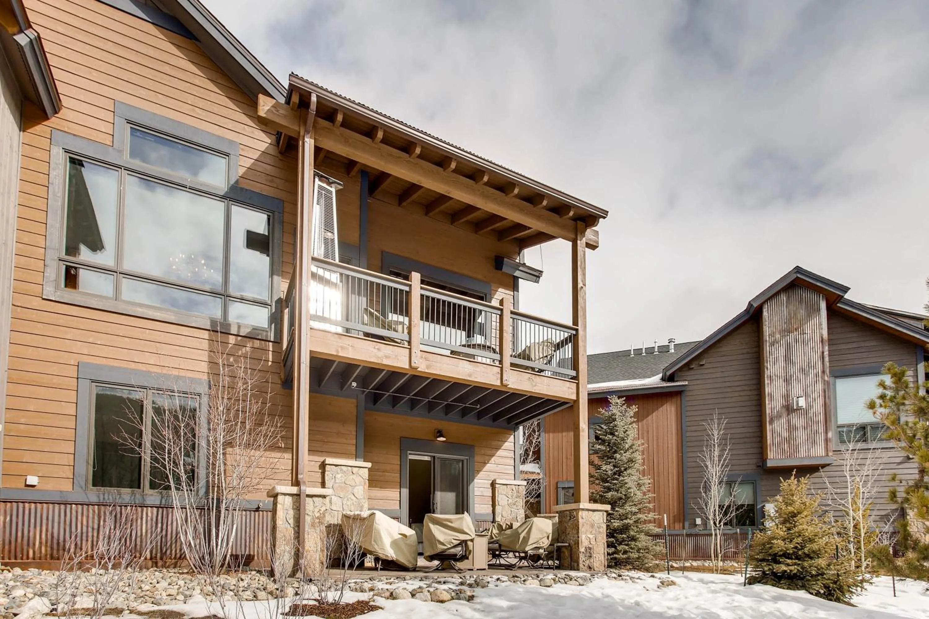 Property building in River Run Townhomes by Keystone Resort