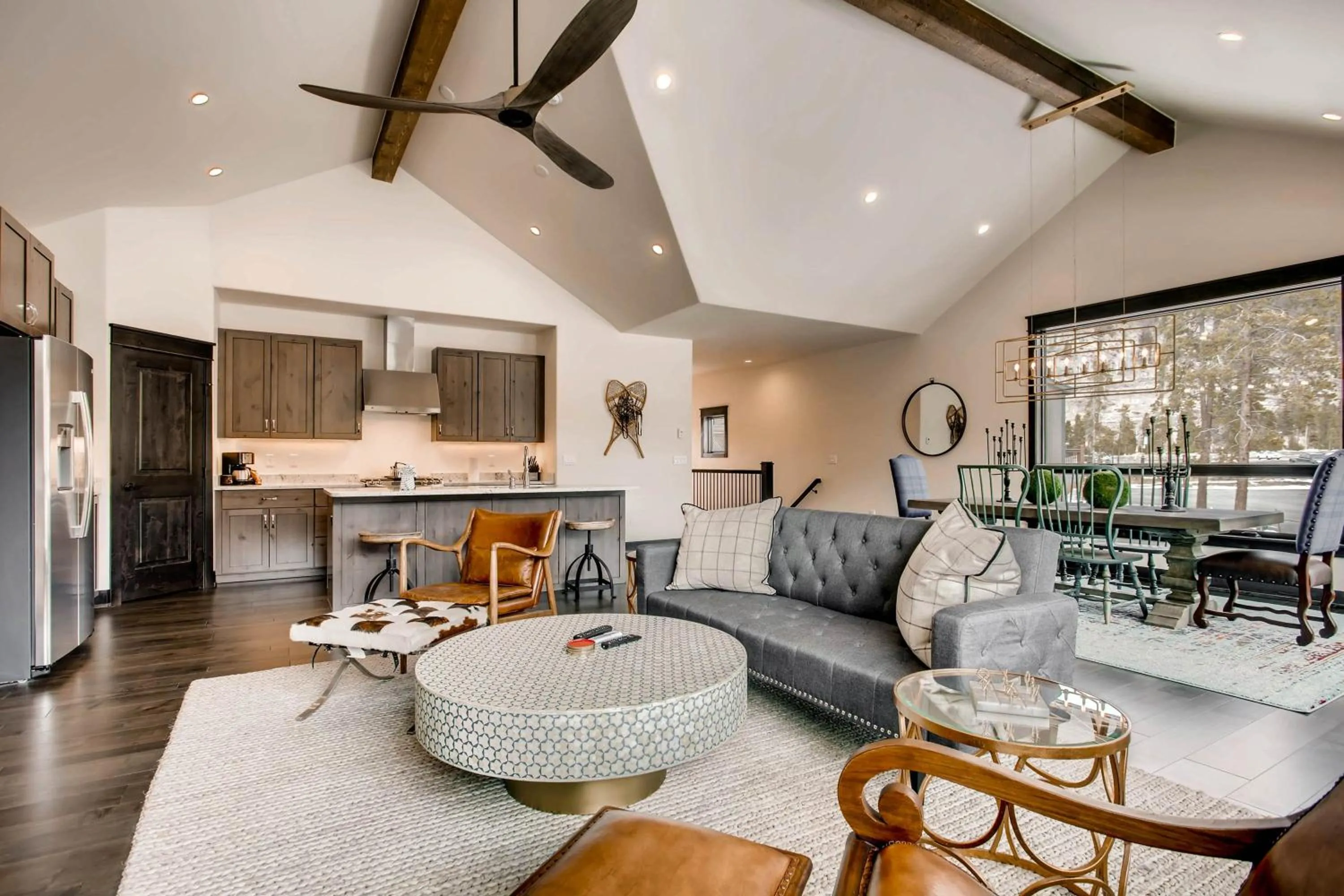 Living room in River Run Townhomes by Keystone Resort