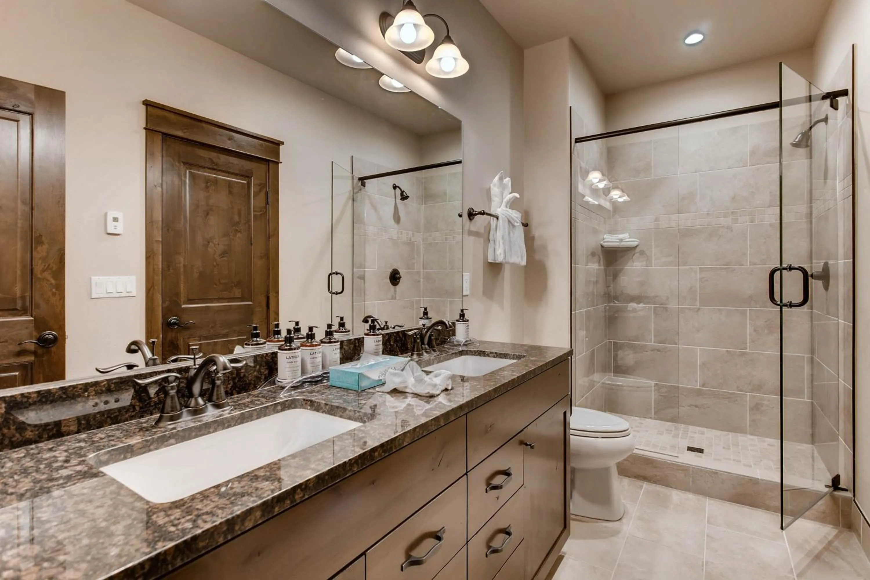 Bathroom in River Run Townhomes by Keystone Resort