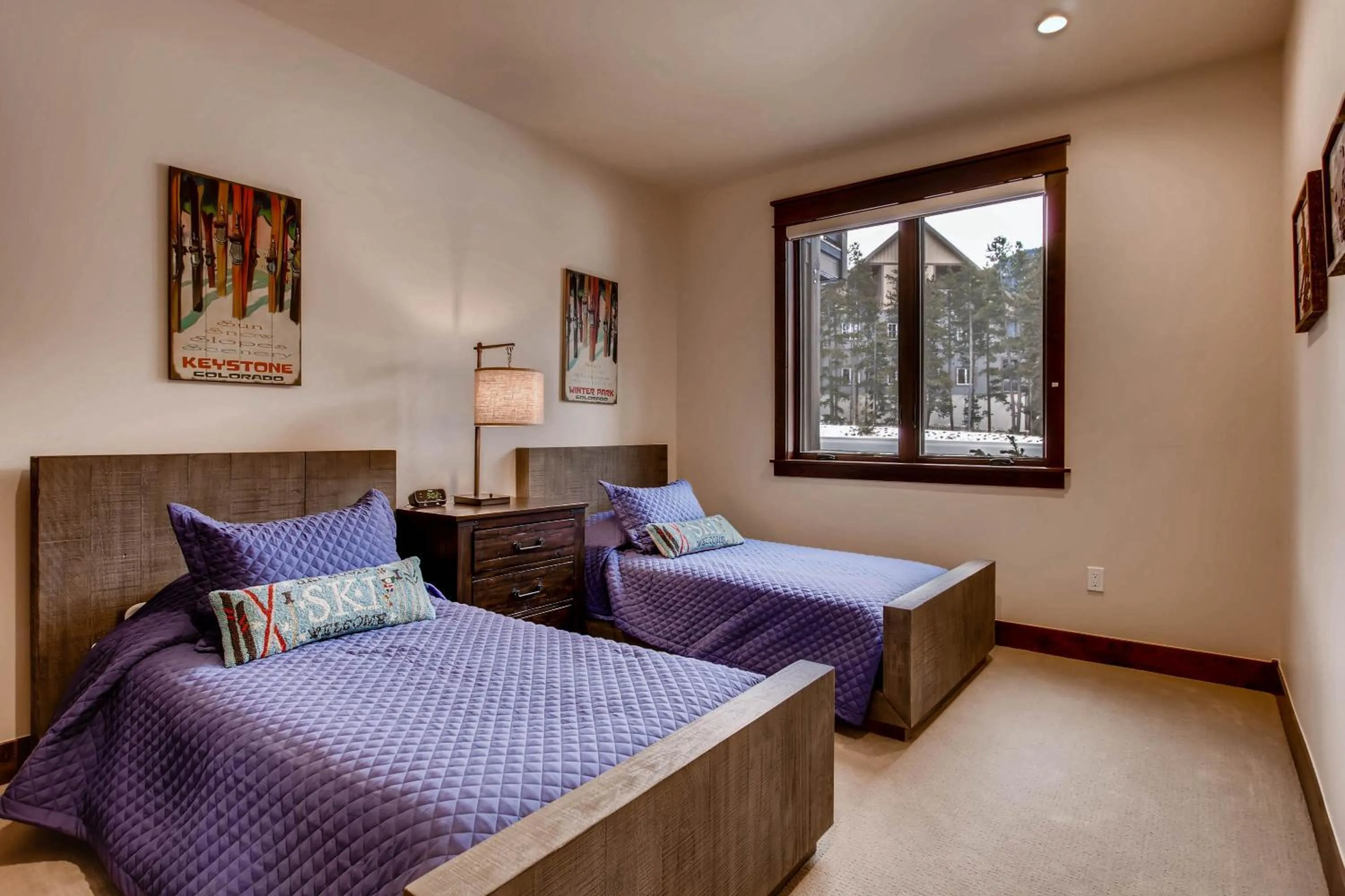 Photo of the whole room, Bed in River Run Townhomes by Keystone Resort
