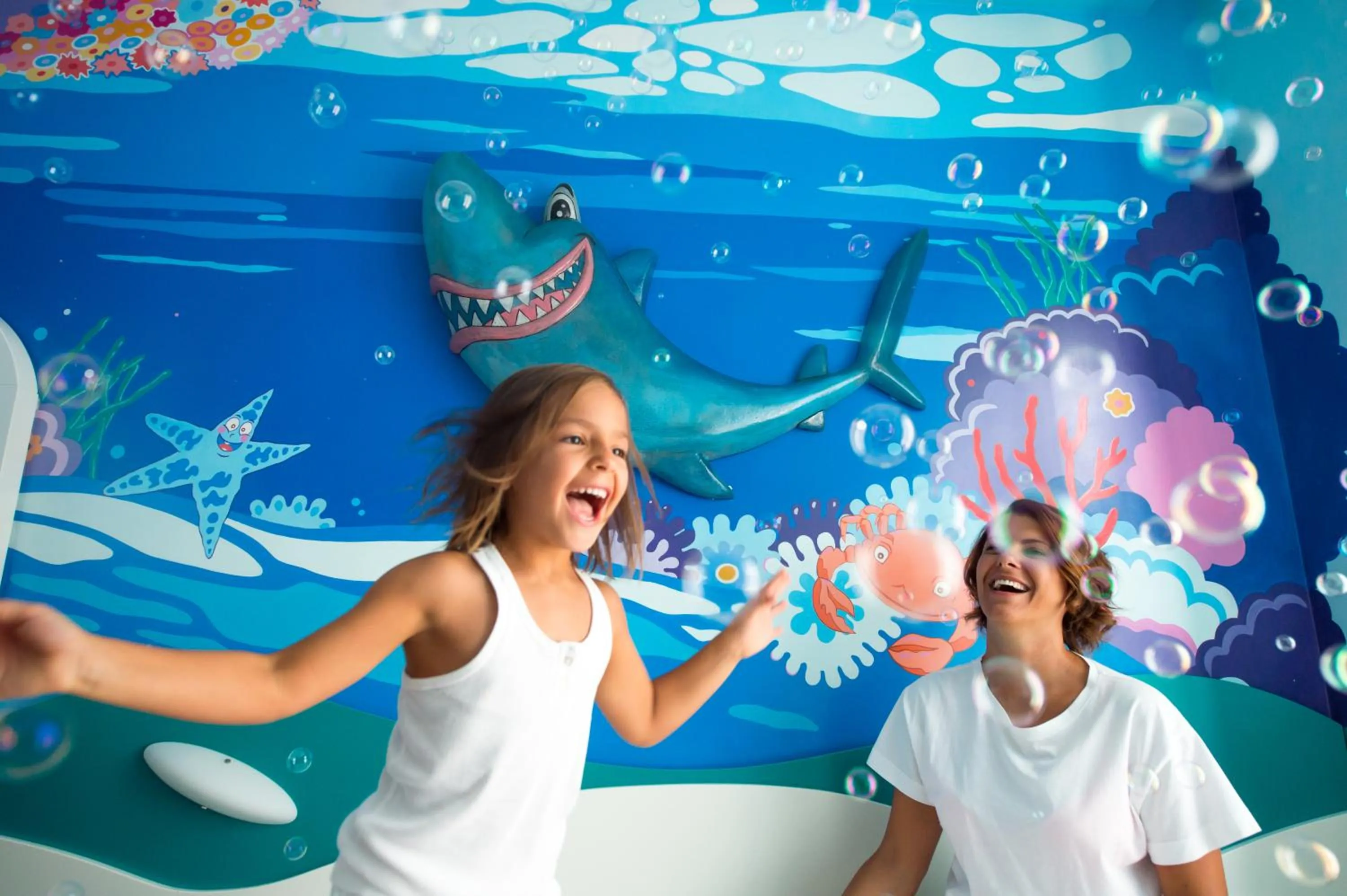 children in Family Hotel Antibes -50m dal mare -