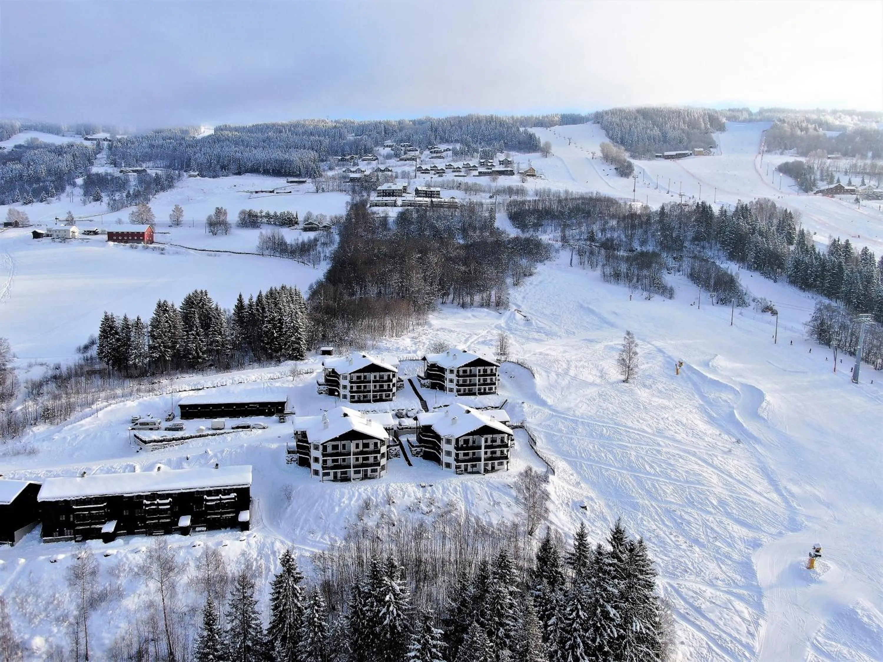 Property building in Alpin Apartments Solsiden