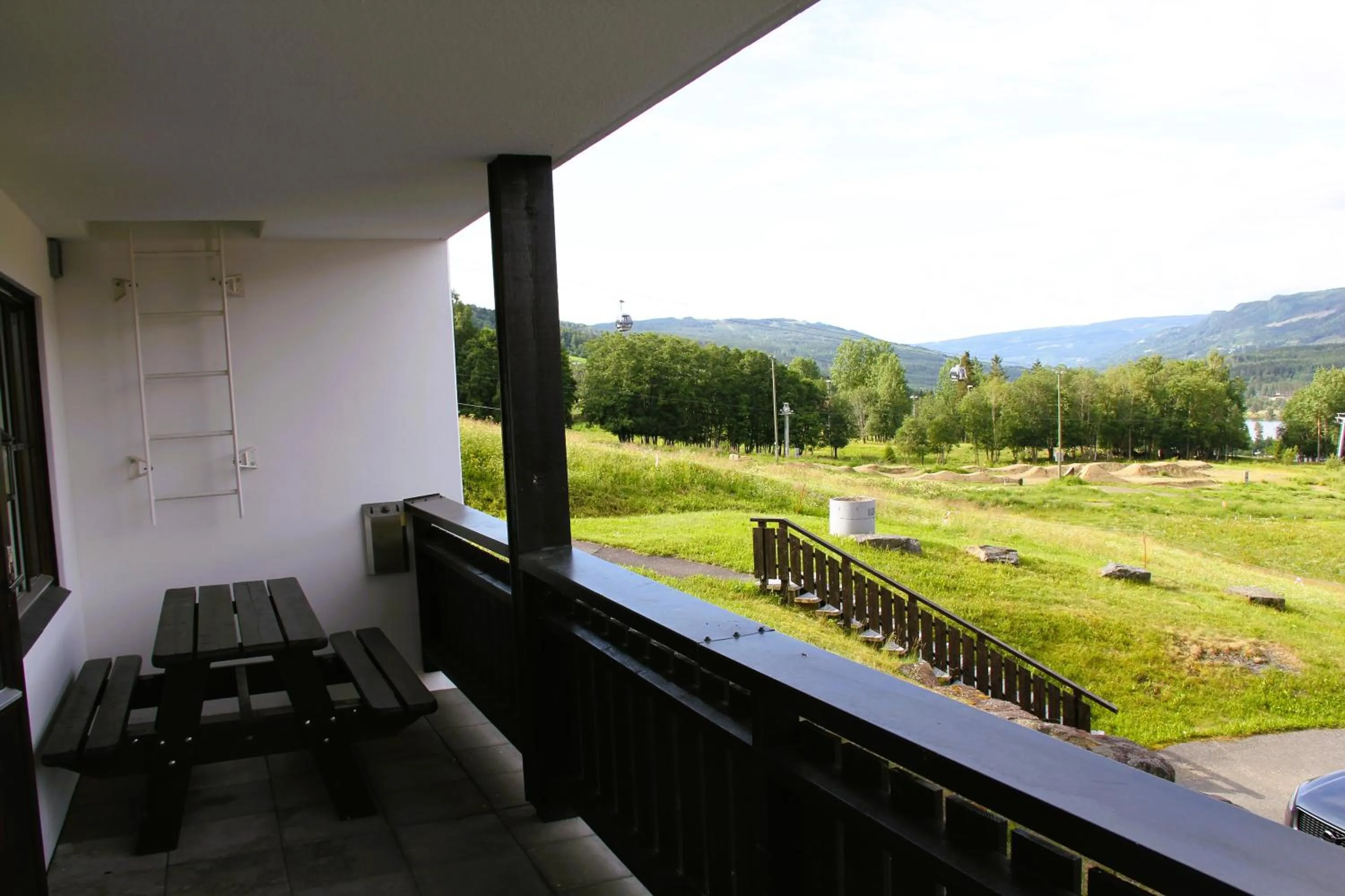 Balcony/Terrace in Alpin Apartments Solsiden