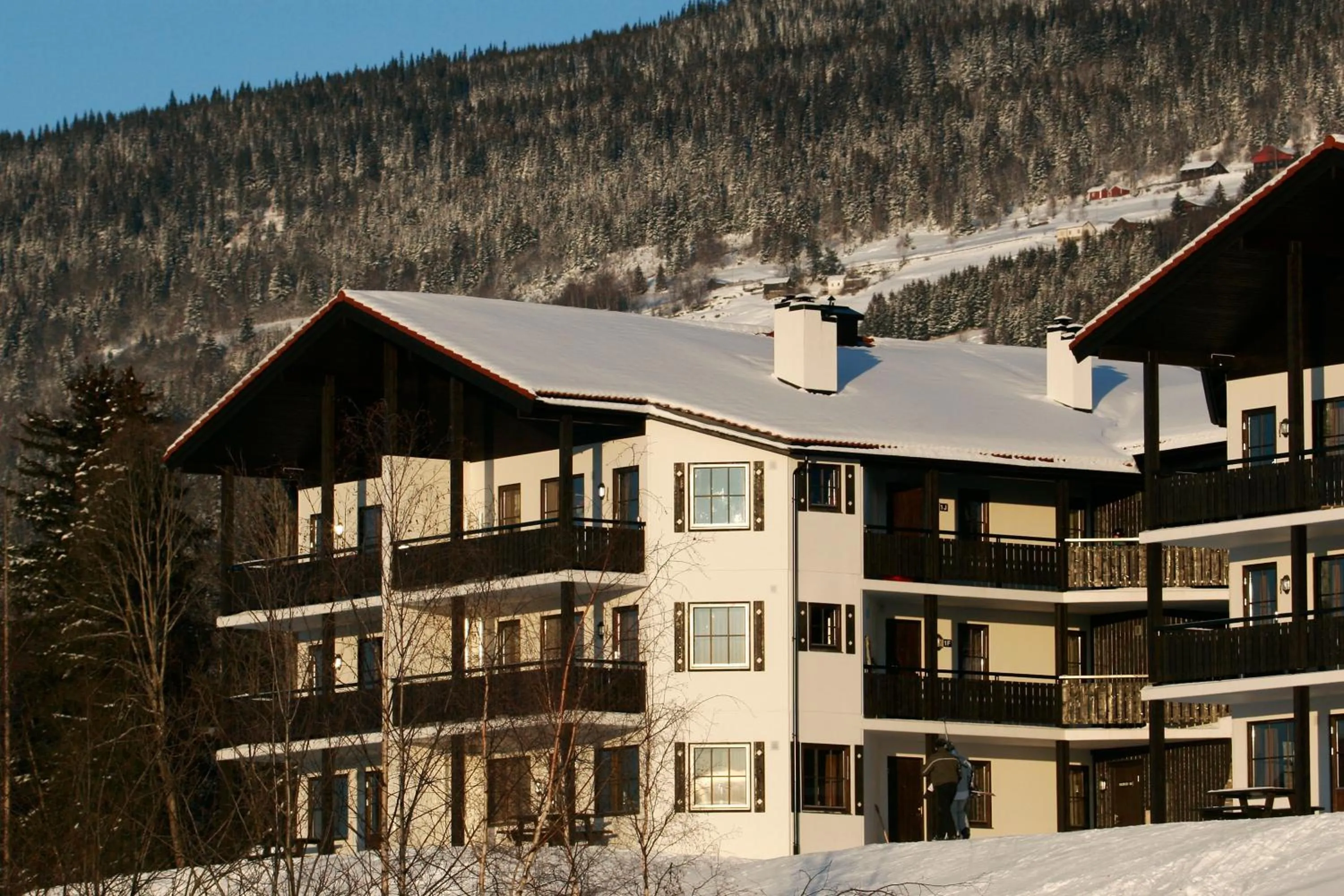 Facade/entrance in Alpin Apartments Solsiden