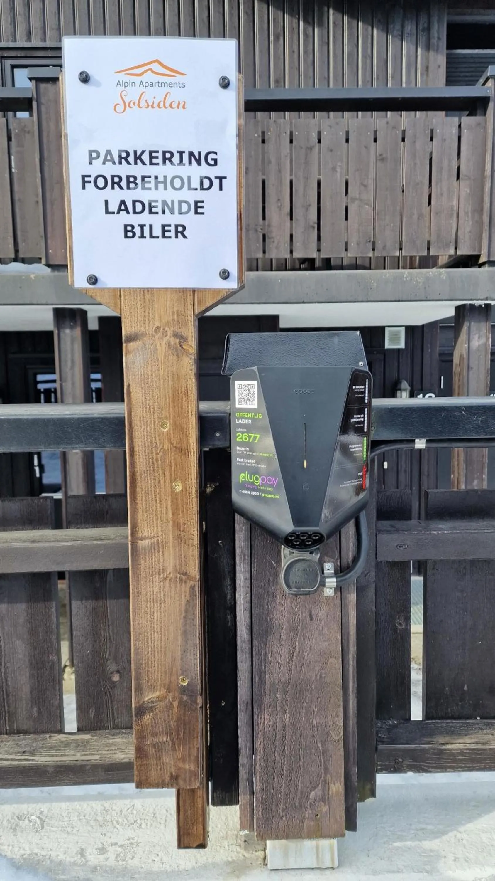 Parking in Alpin Apartments Solsiden