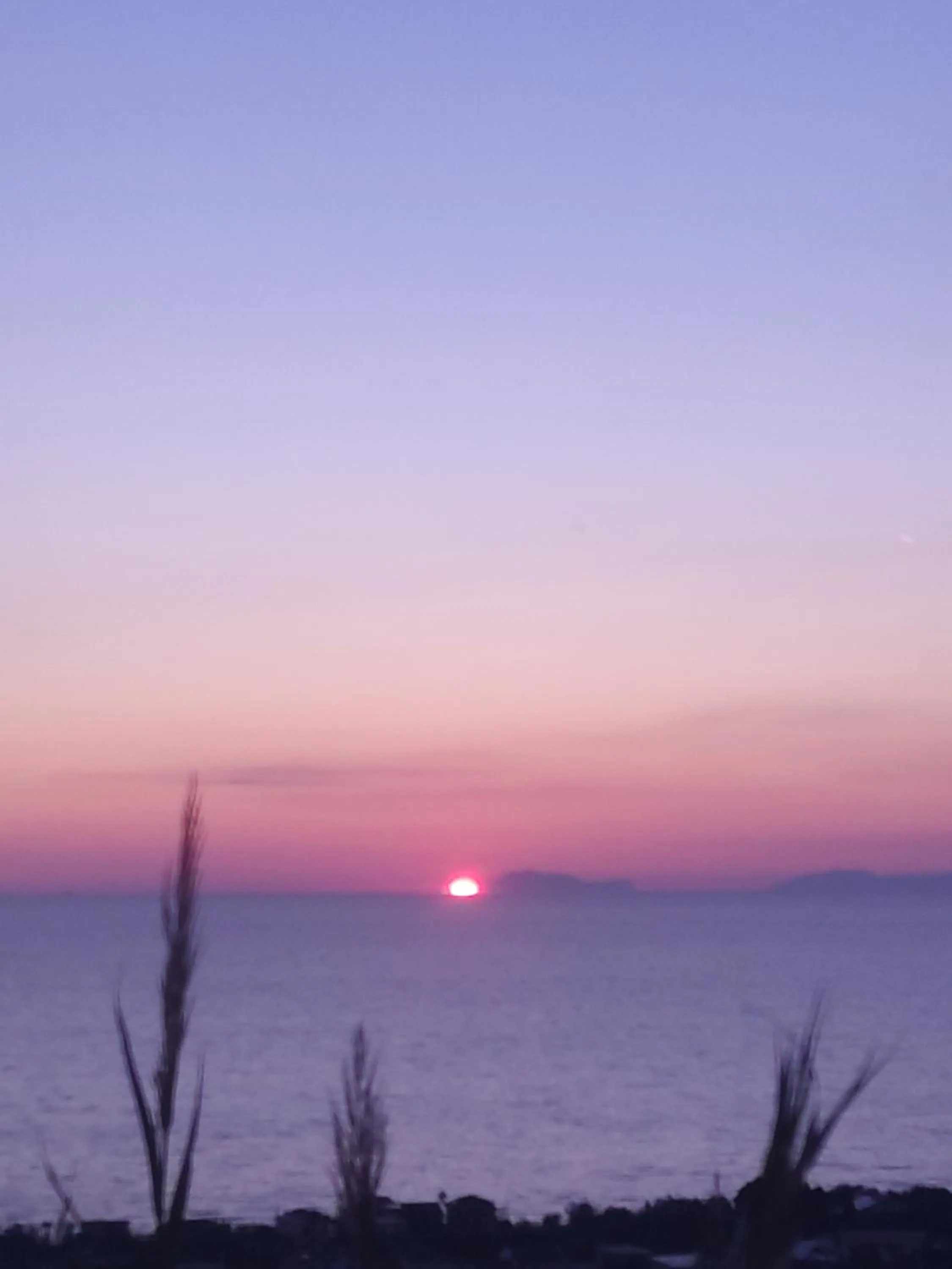 Sunset in Villa Le Torrette