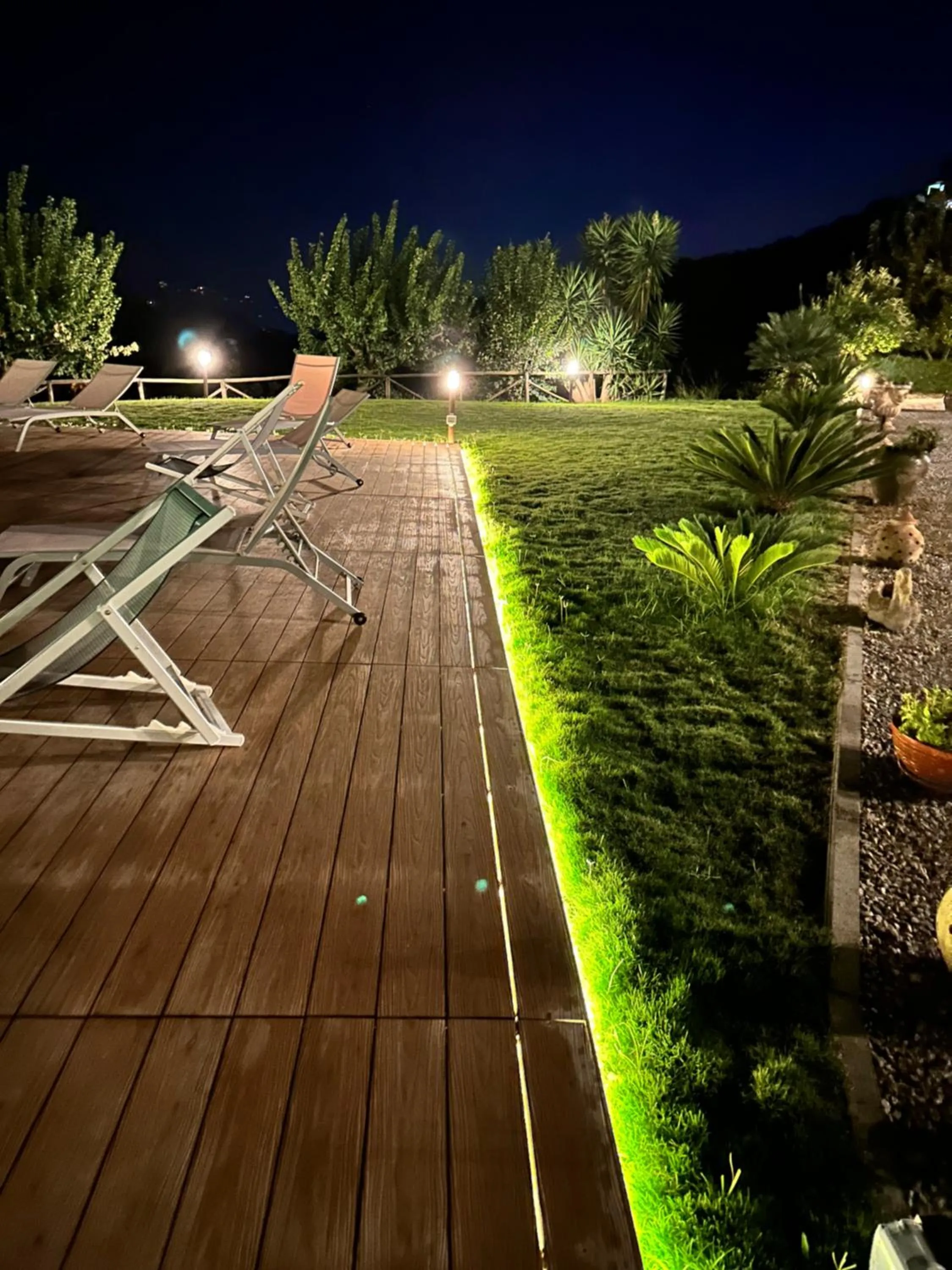 Swimming pool in Villa Le Torrette