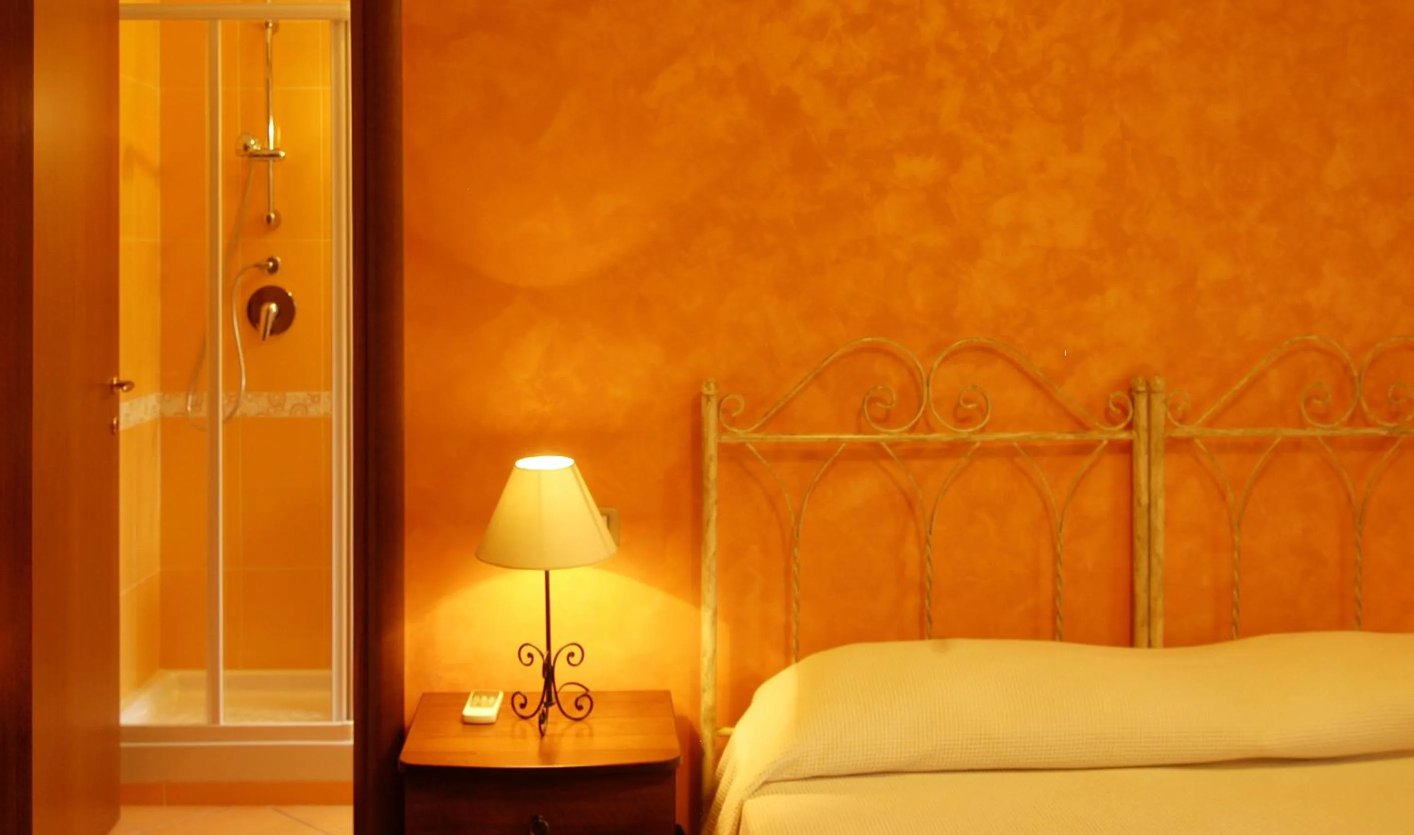 Bedroom, Bed in Villa Le Torrette