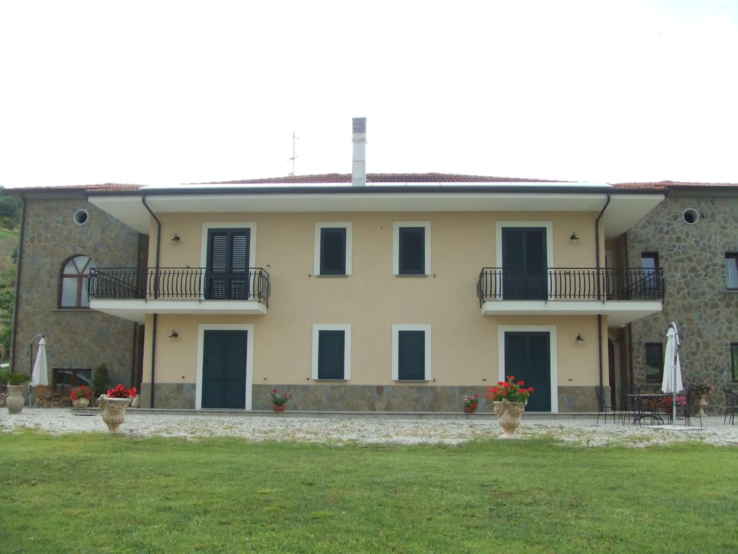 Bird's eye view in Villa Le Torrette