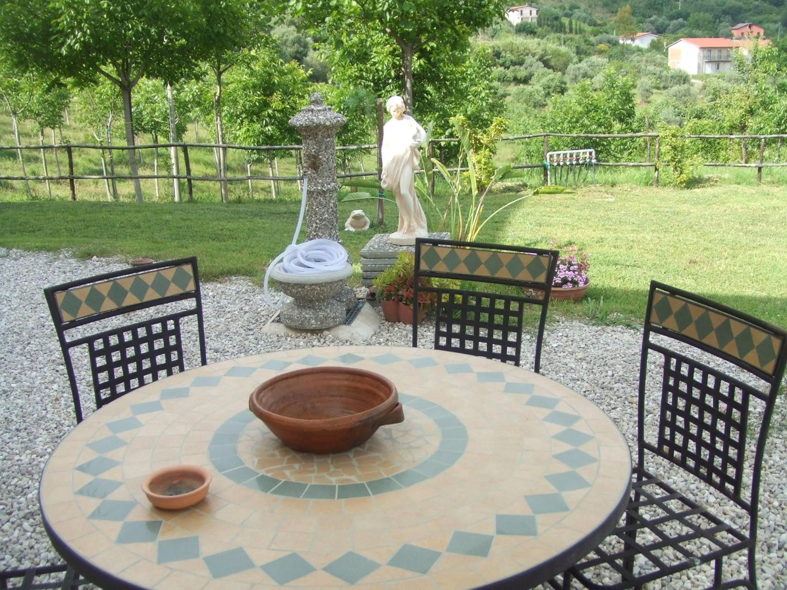 Patio in Villa Le Torrette