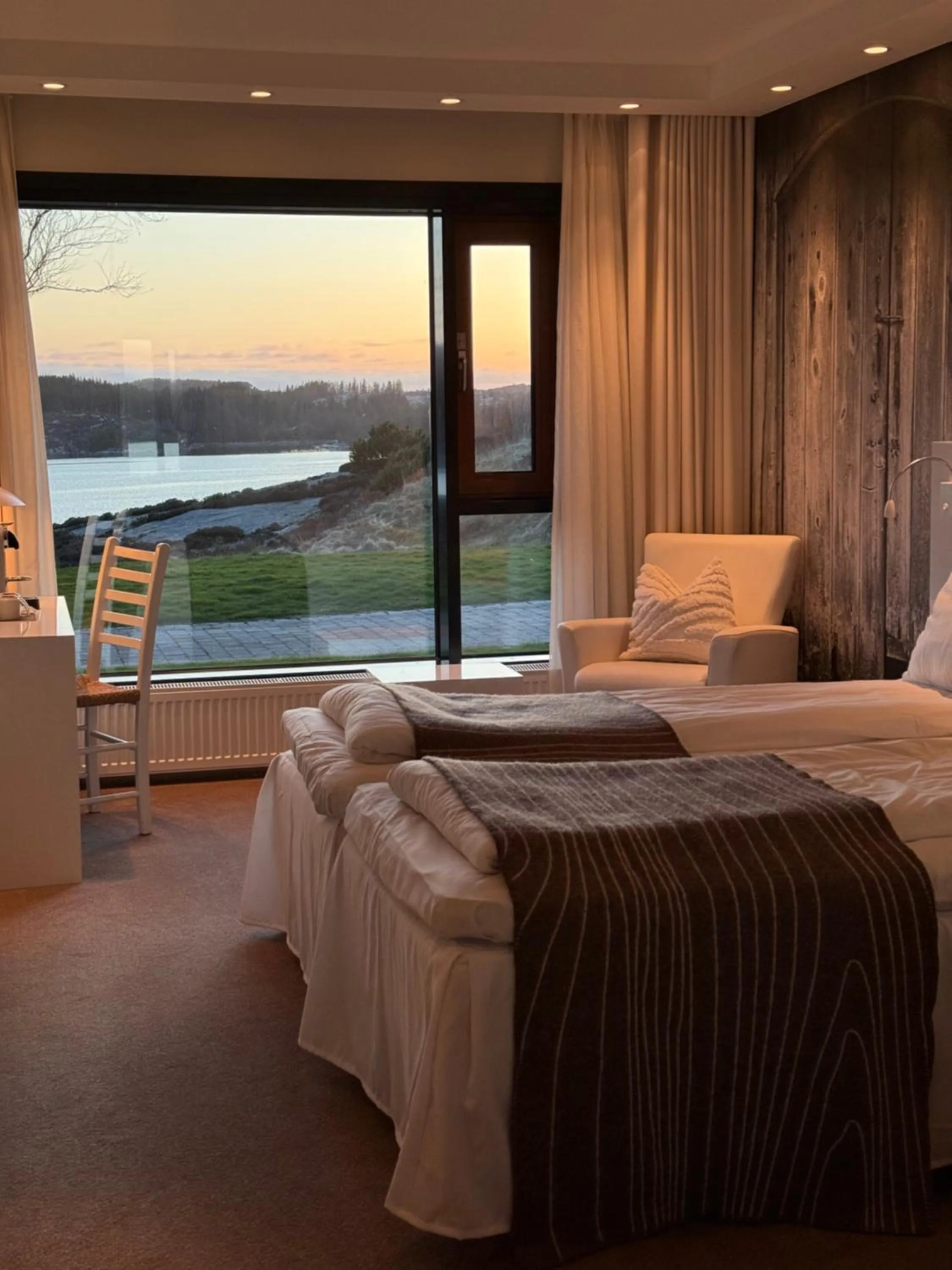 Bed in Panorama Hotell & Resort