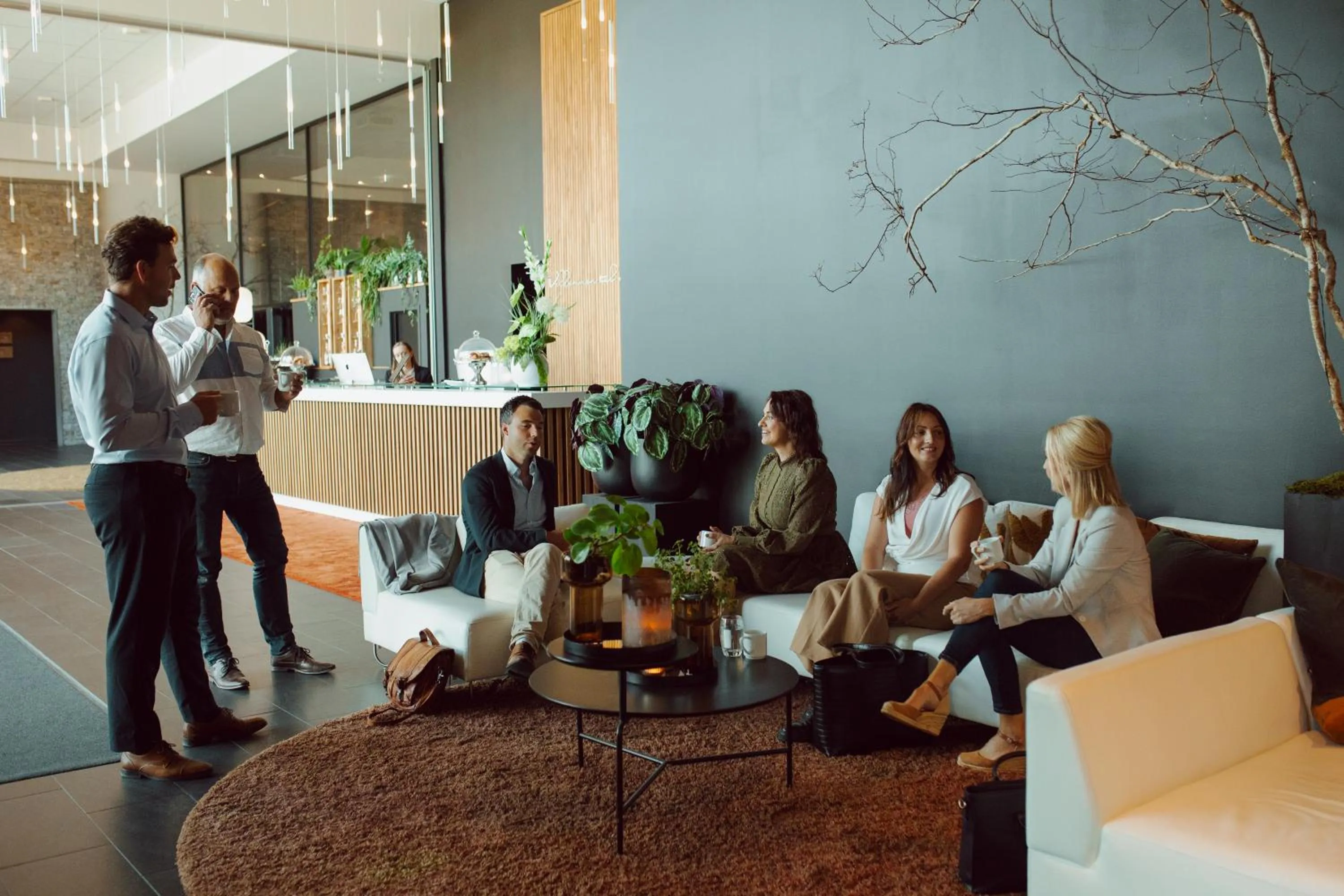 Lobby or reception in Panorama Hotell & Resort