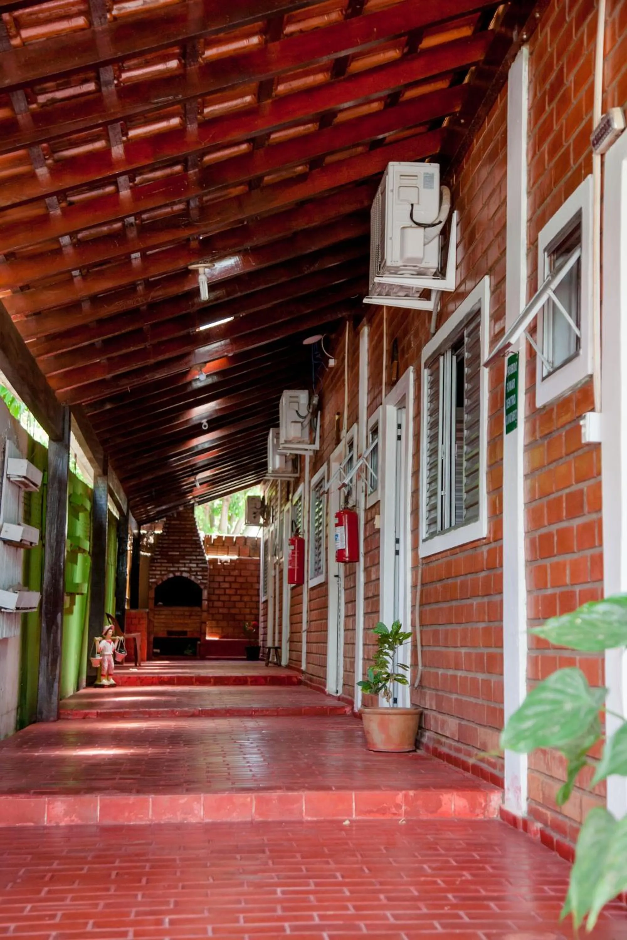 Patio in Pousada Sucuri