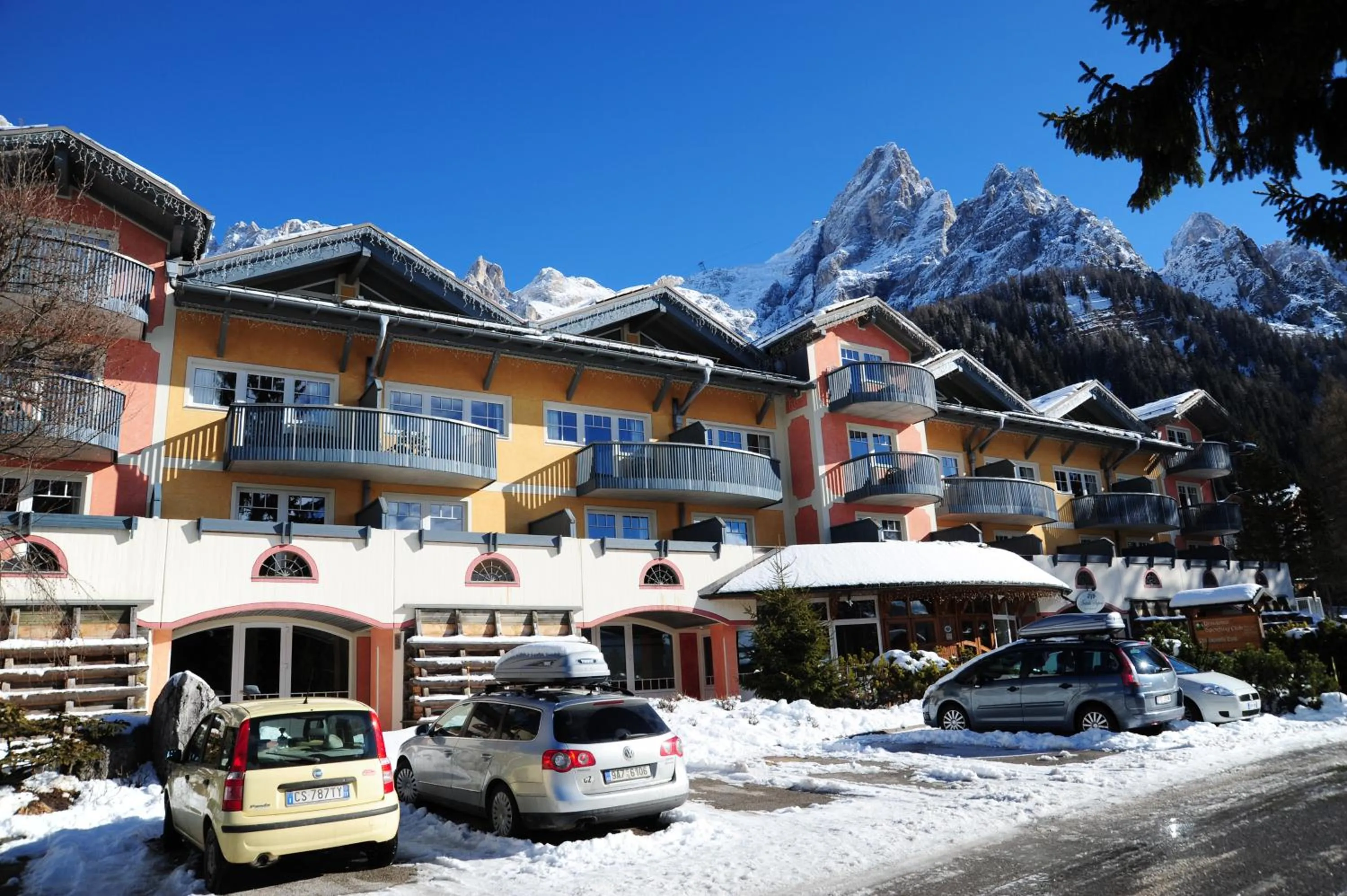 Bird's eye view in Sporting Aparthotel