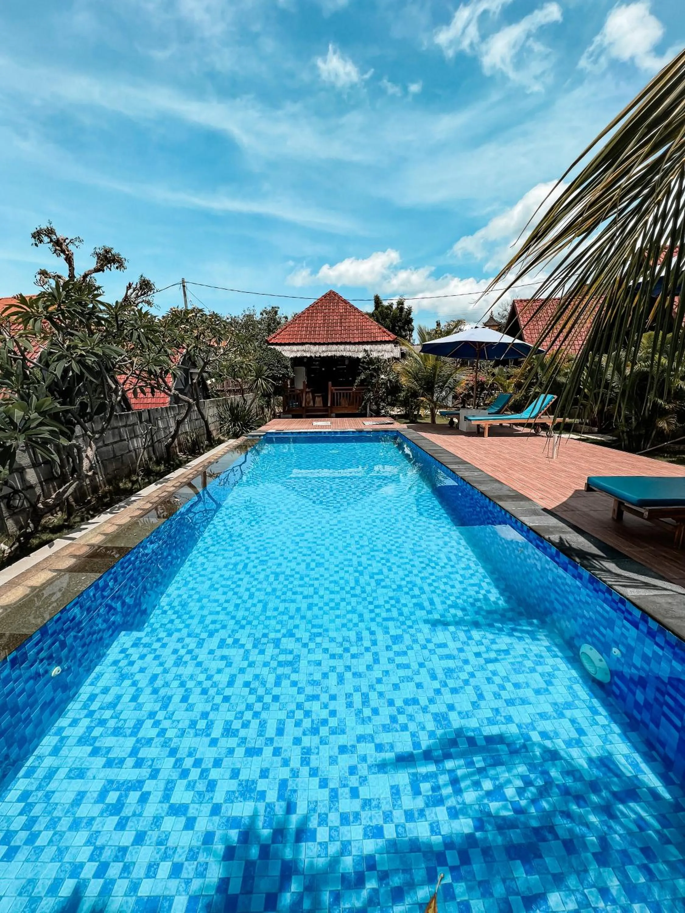 Swimming pool in Gayatri Bungalows