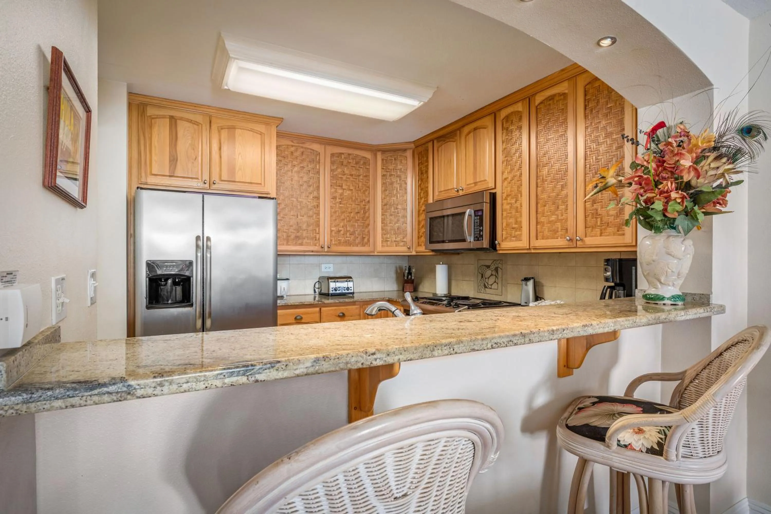 Kitchen or kitchenette in Aston Kona By The Sea