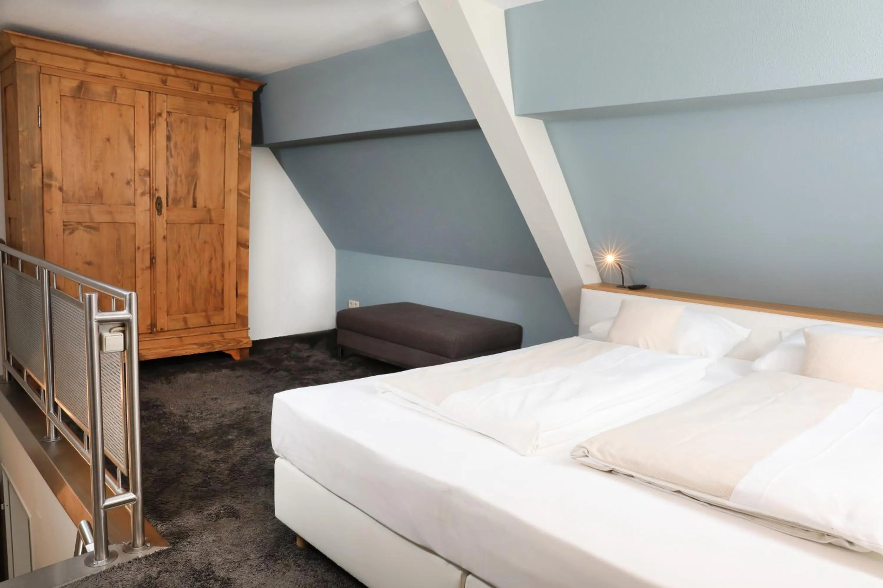 Bedroom, Bed in Landidyll Hotel Klostermühle