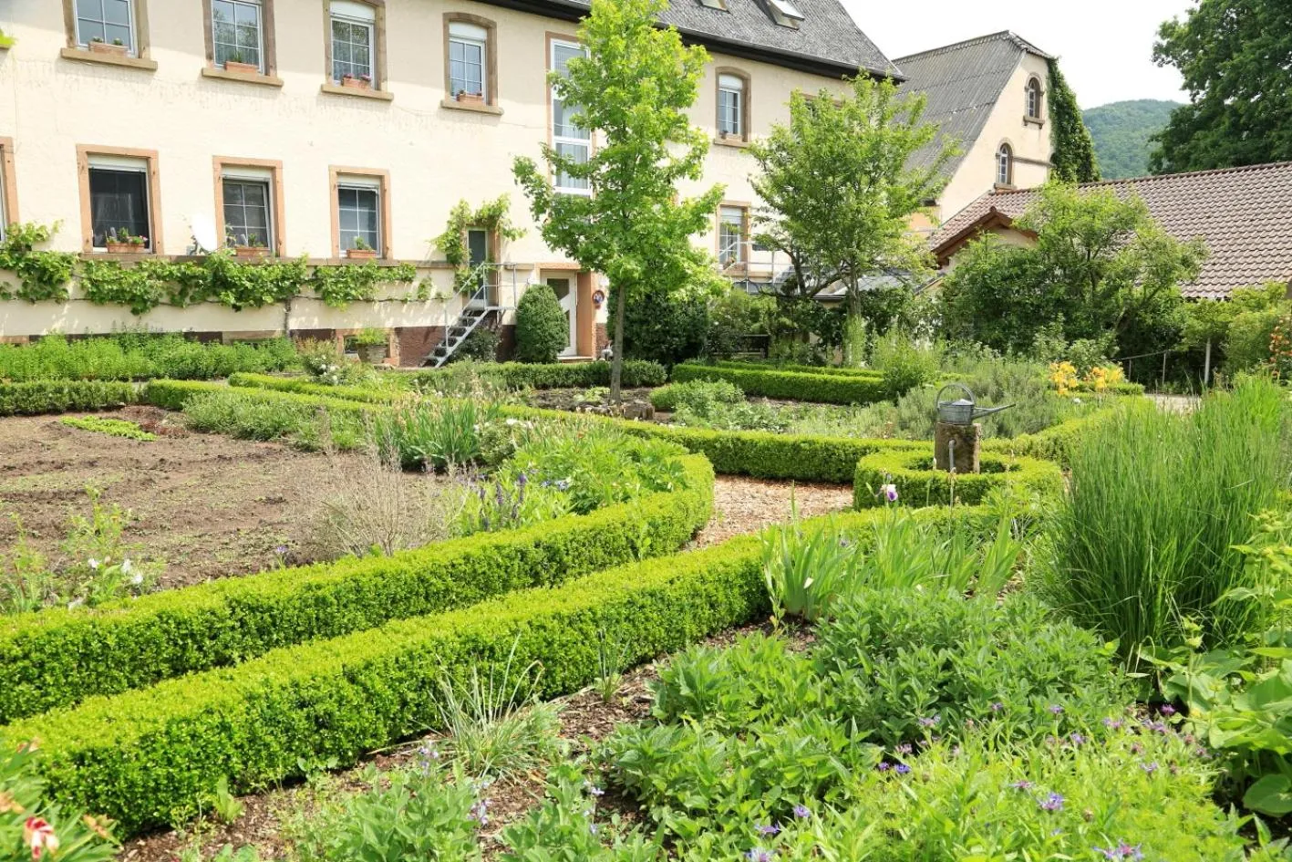 Garden in Landidyll Hotel Klostermühle