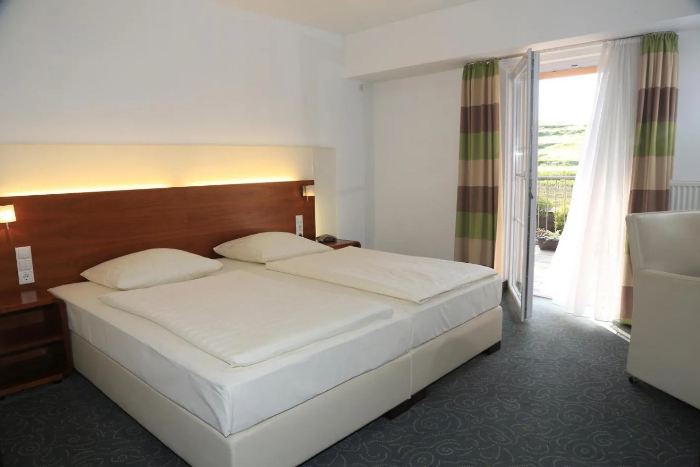 Photo of the whole room, Bed in Landidyll Hotel Klostermühle