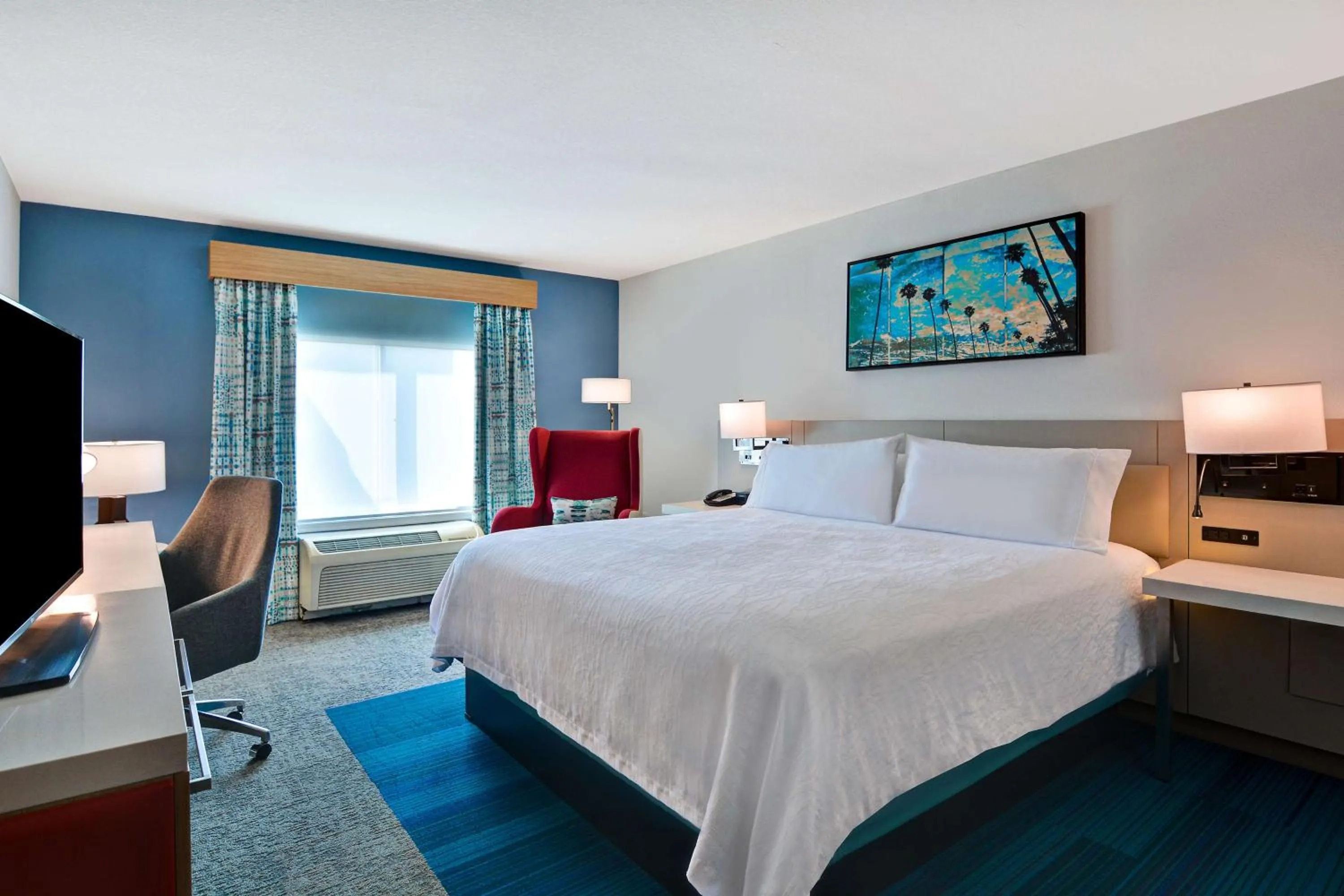 Bedroom, Bed in Hilton Garden Inn Jacksonville Orange Park