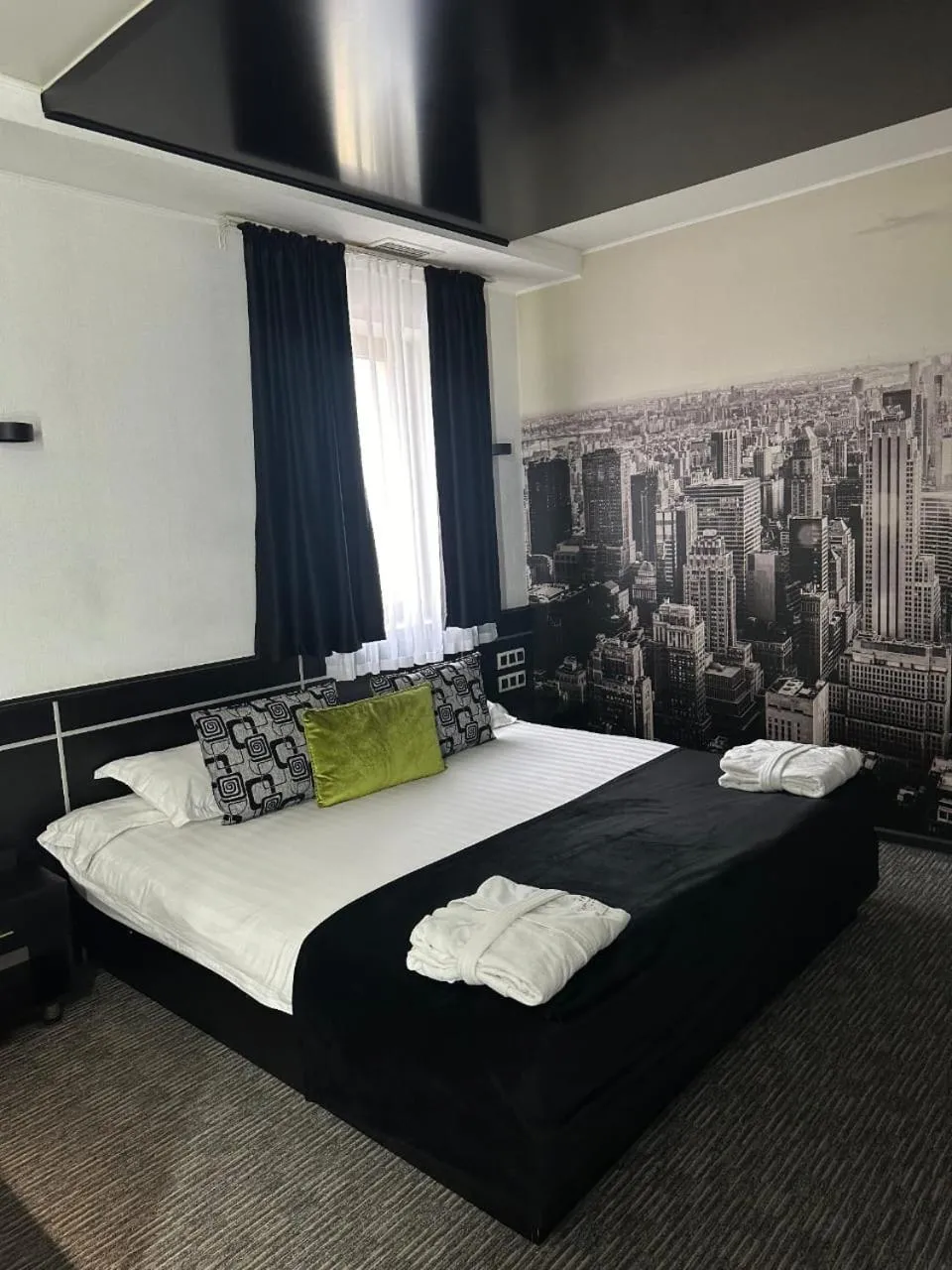 Bed in Art Hotel Bishkek