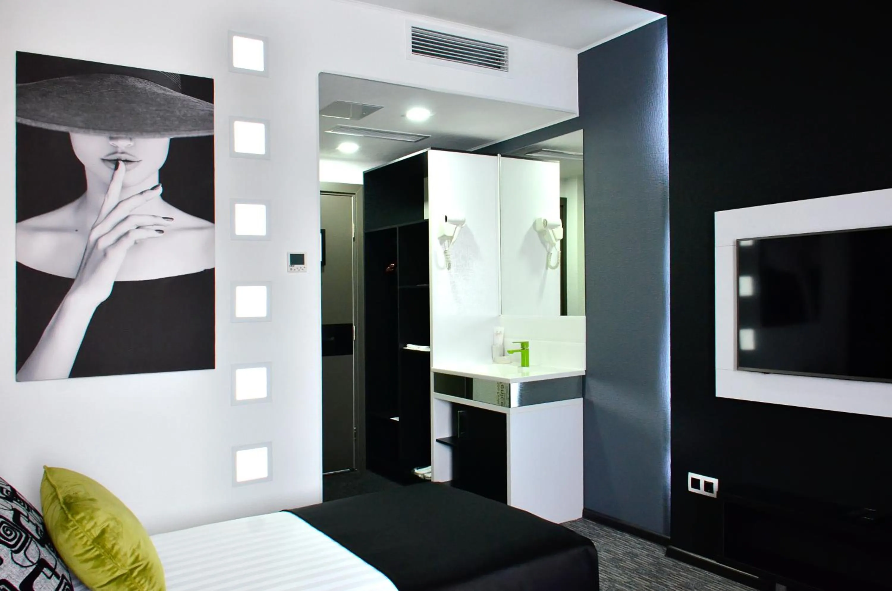 Bed in Art Hotel Bishkek