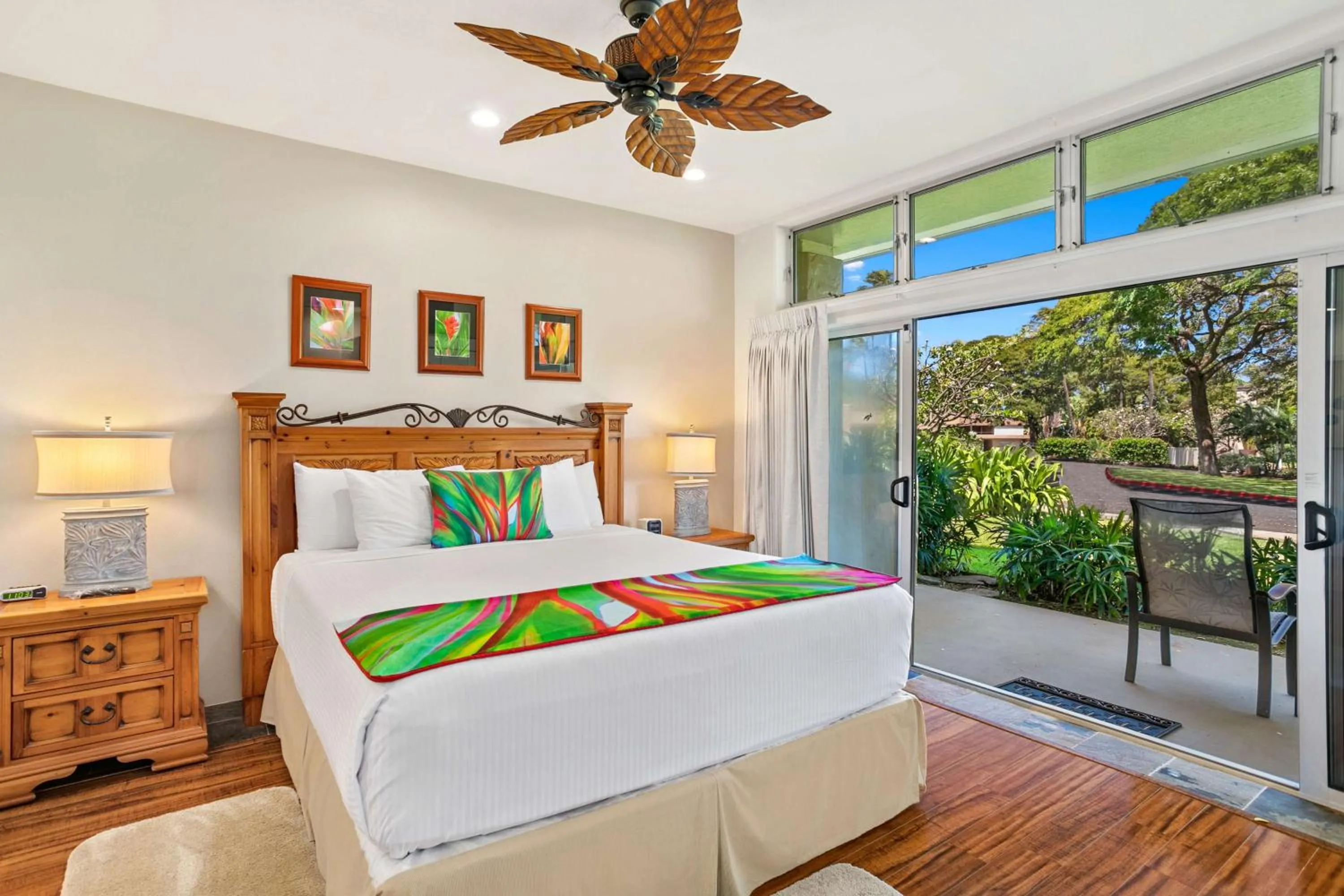 Bed in Aston Maui Kaanapali Villas