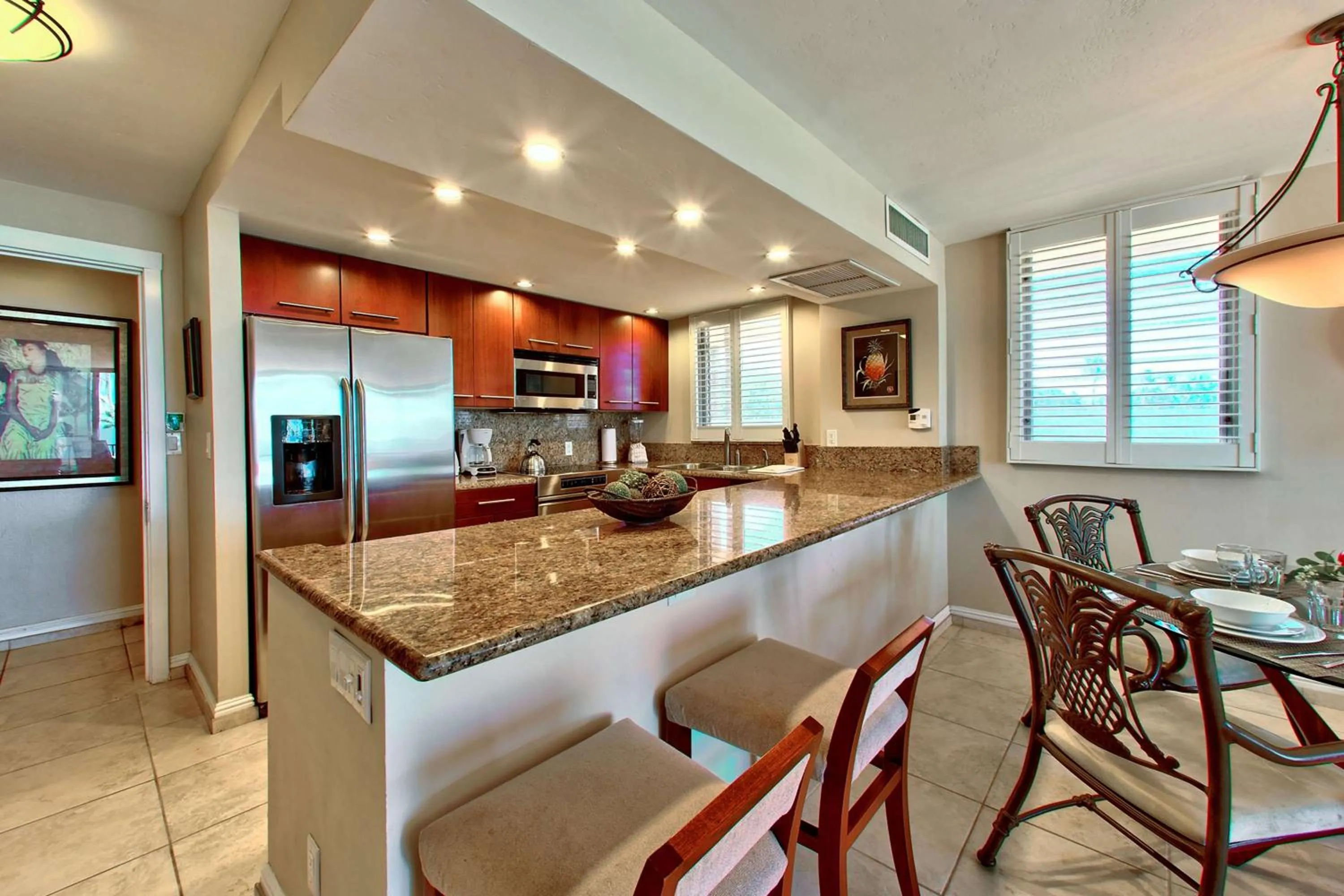 Kitchen or kitchenette in Aston Maui Kaanapali Villas