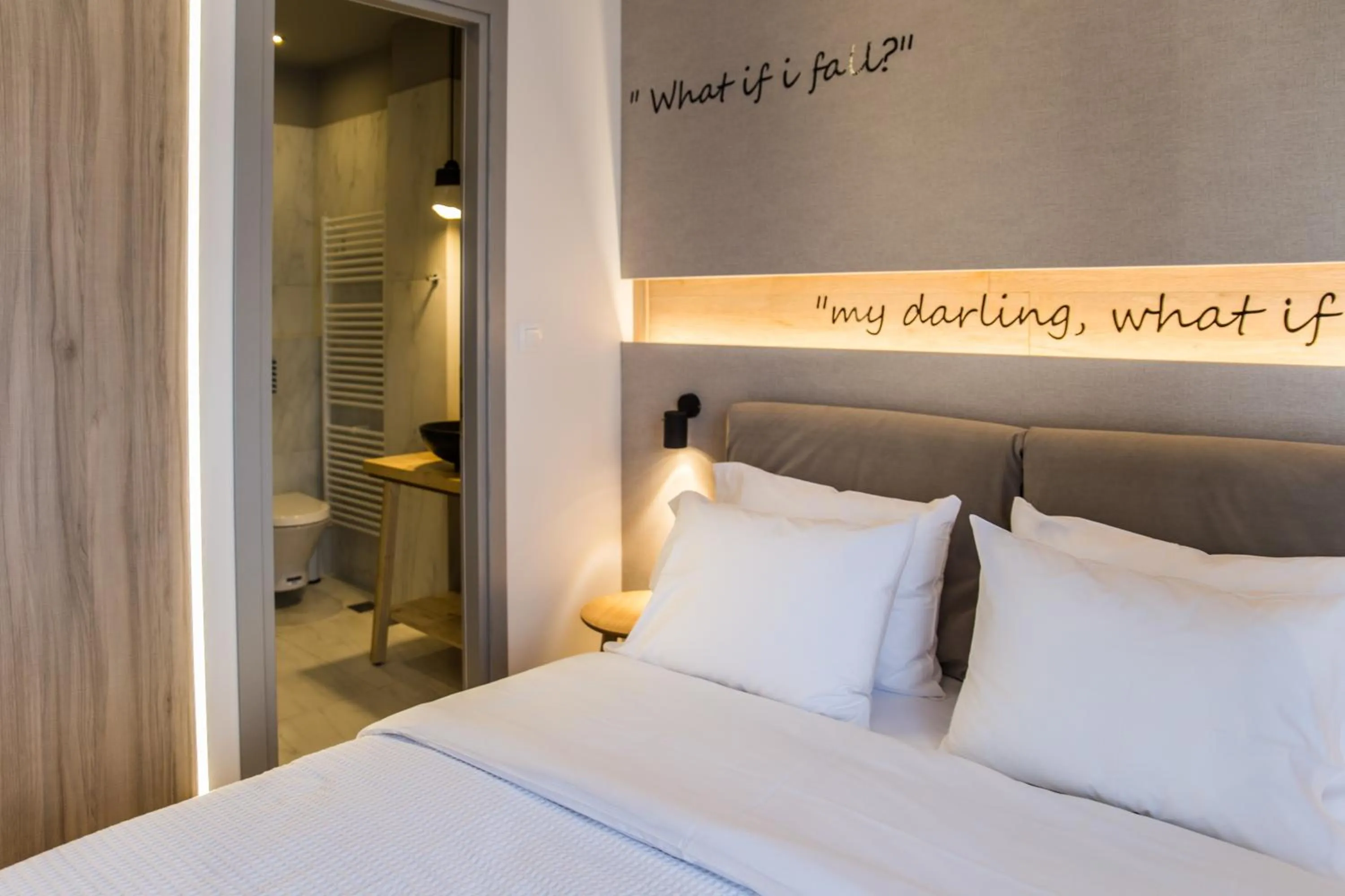 Bathroom, Bed in Athens Life