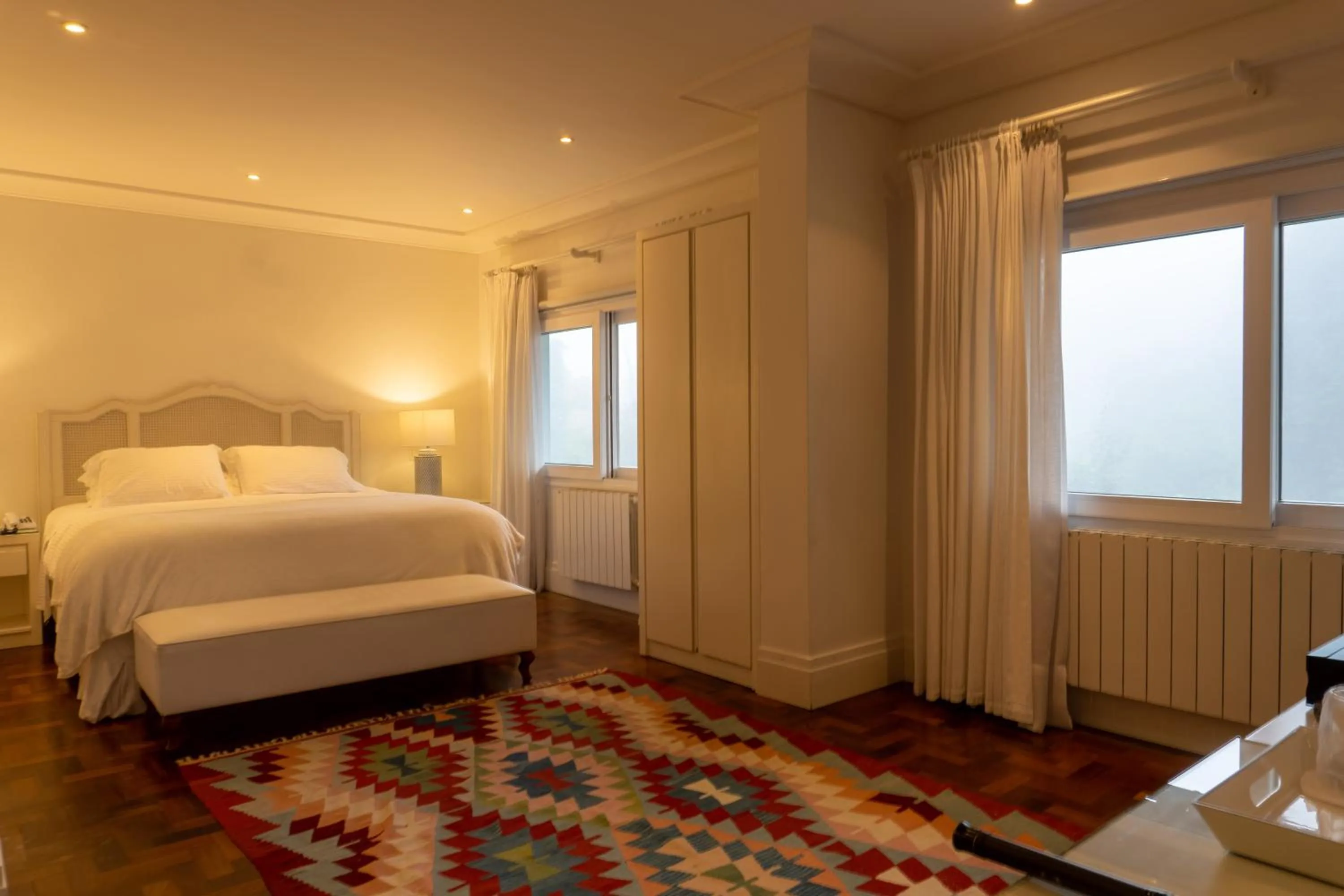 View (from property/room), Bed in Hotel Estalagem St. Hubertus