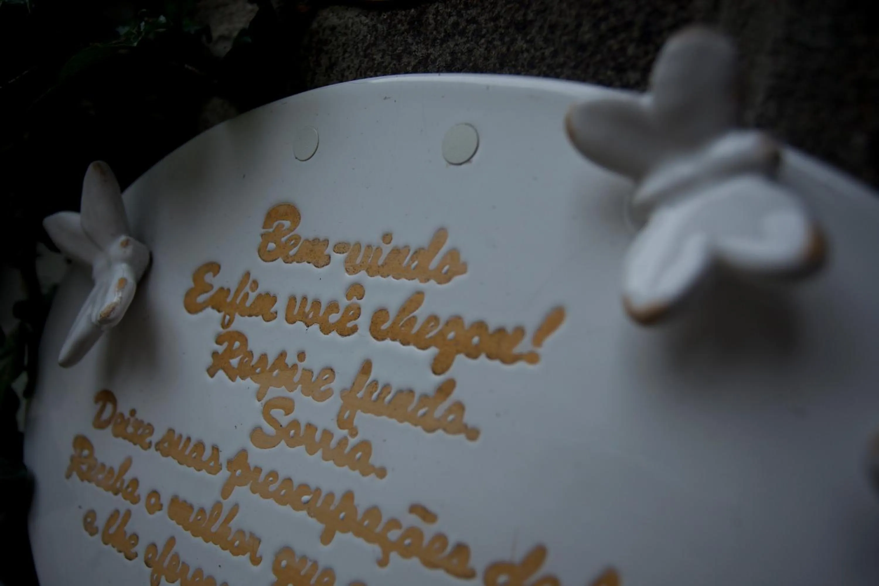 Decorative detail in Hotel Estalagem St. Hubertus