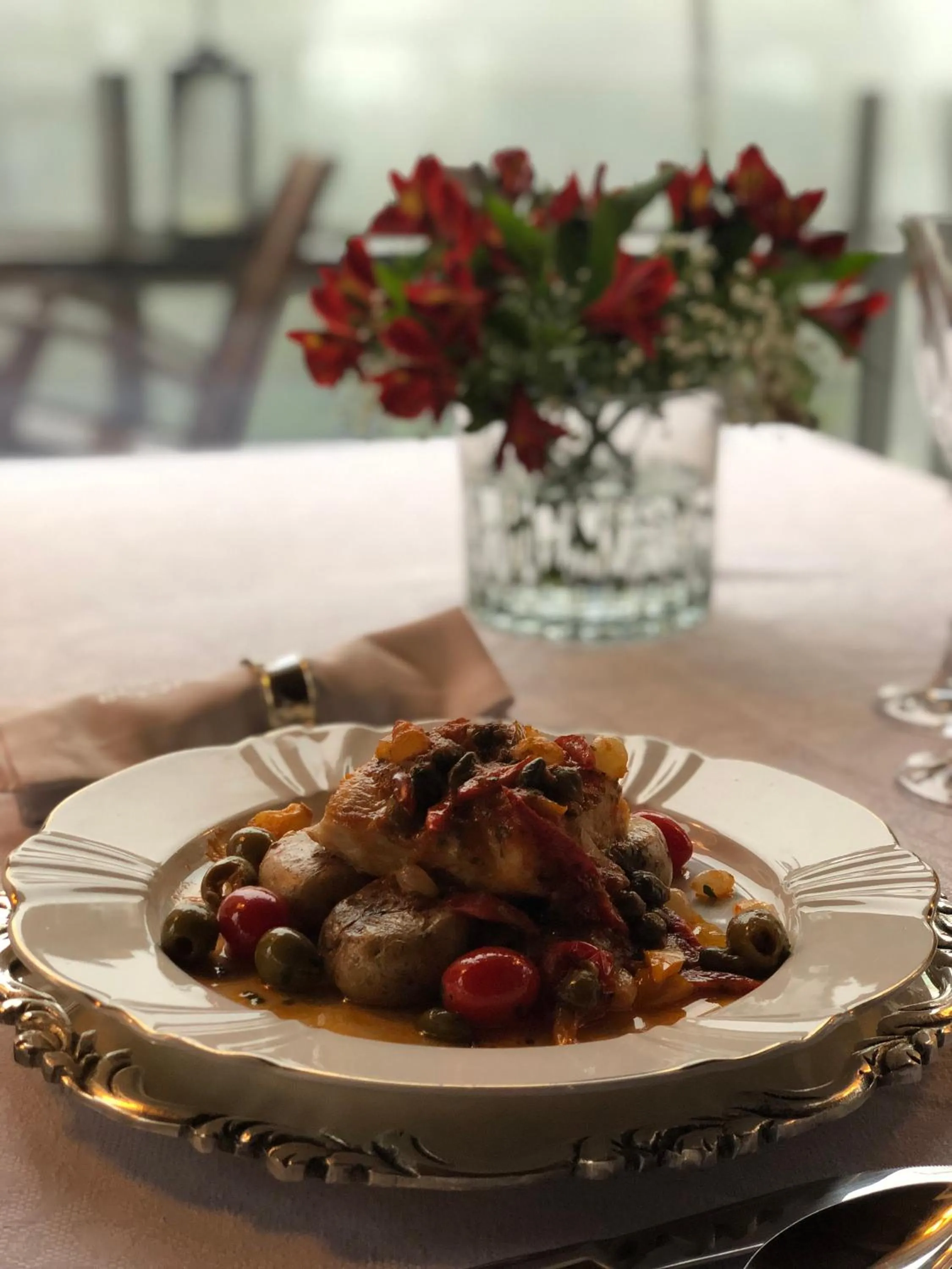 Dinner in Hotel Estalagem St. Hubertus