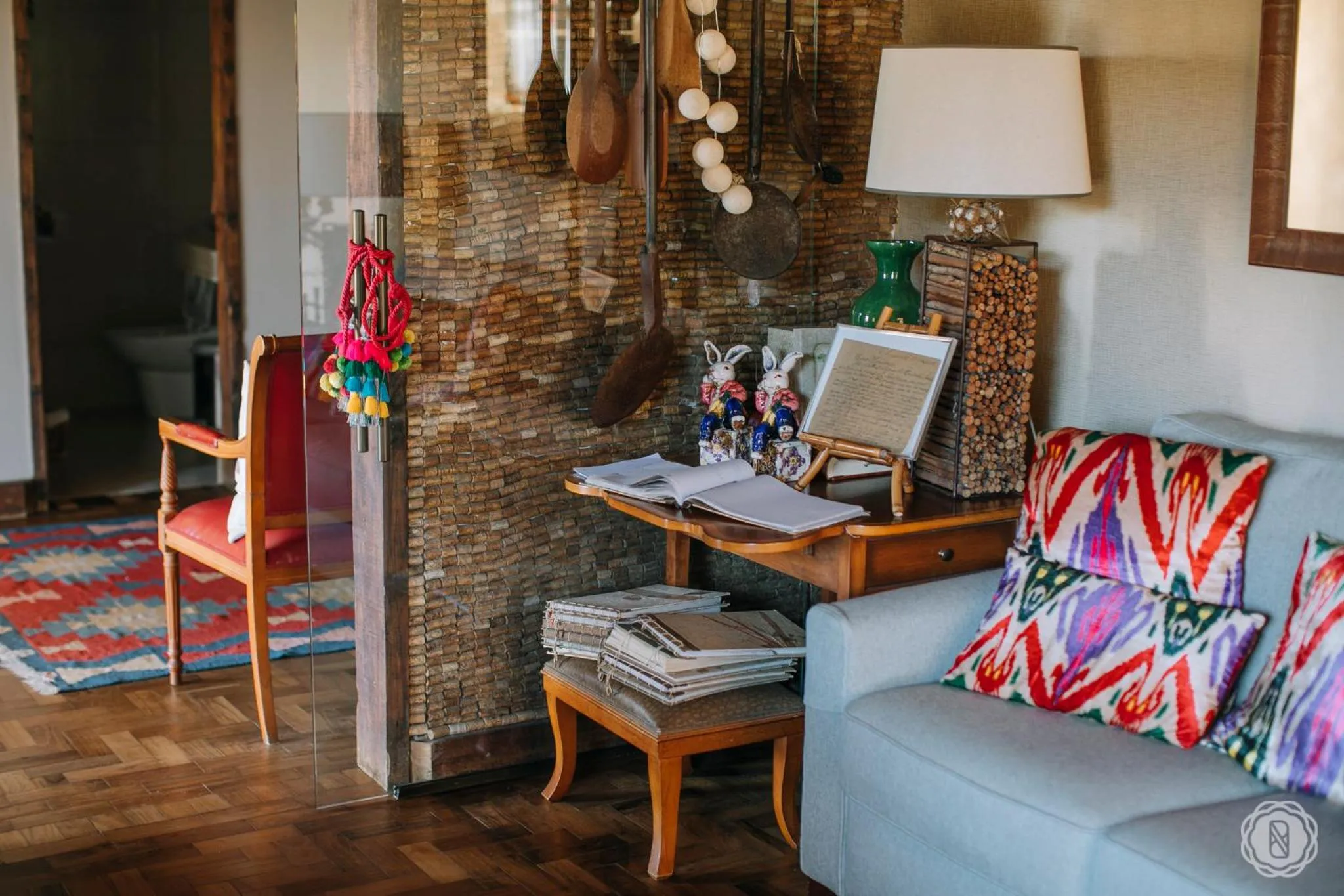 Decorative detail in Hotel Estalagem St. Hubertus