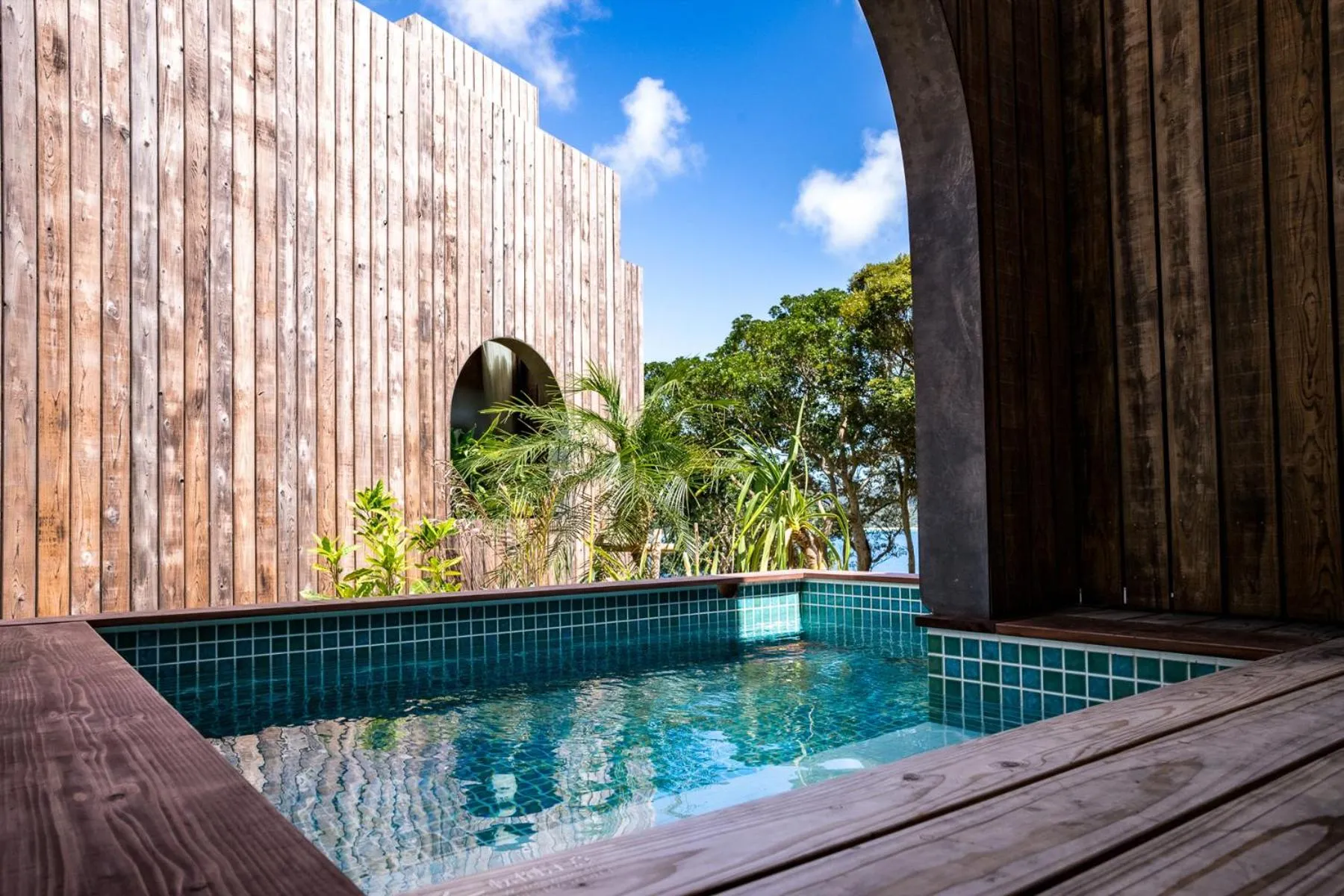 Pool view in Miru Amami