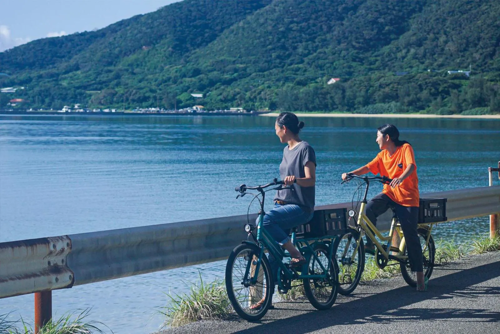 Cycling in Miru Amami