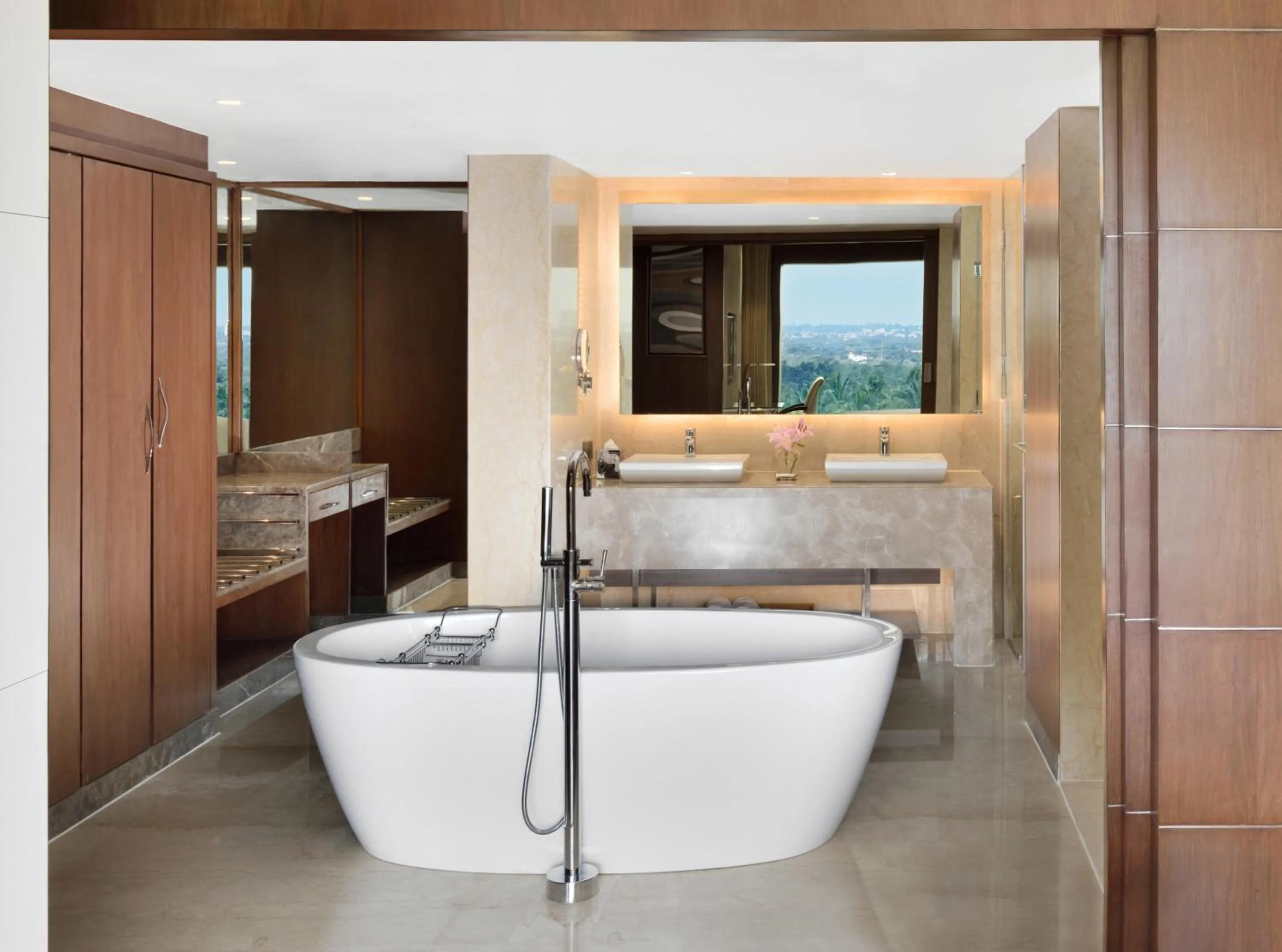 Bathroom in Courtyard by Marriott Bengaluru Hebbal