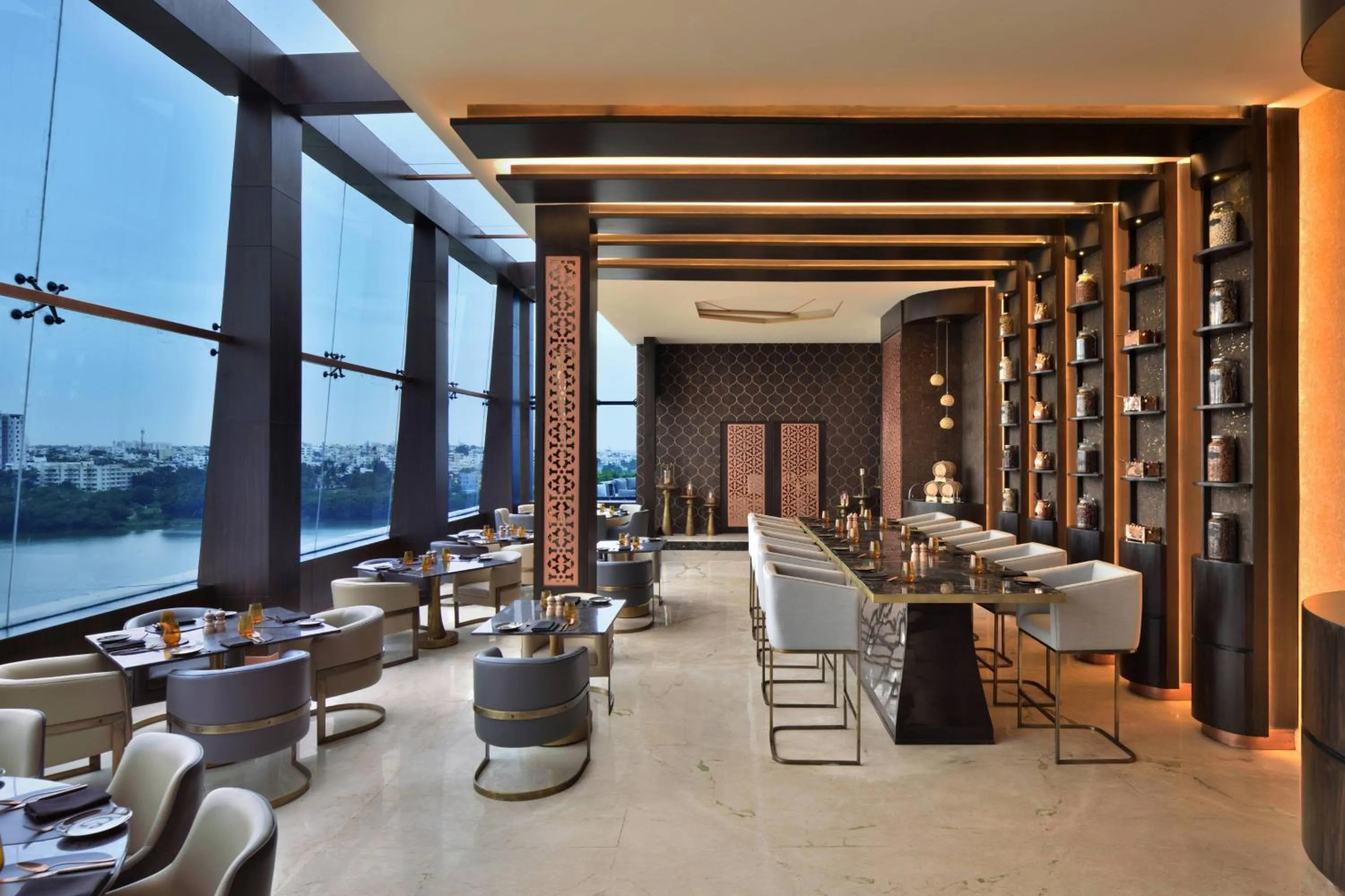 Restaurant/places to eat in Courtyard by Marriott Bengaluru Hebbal