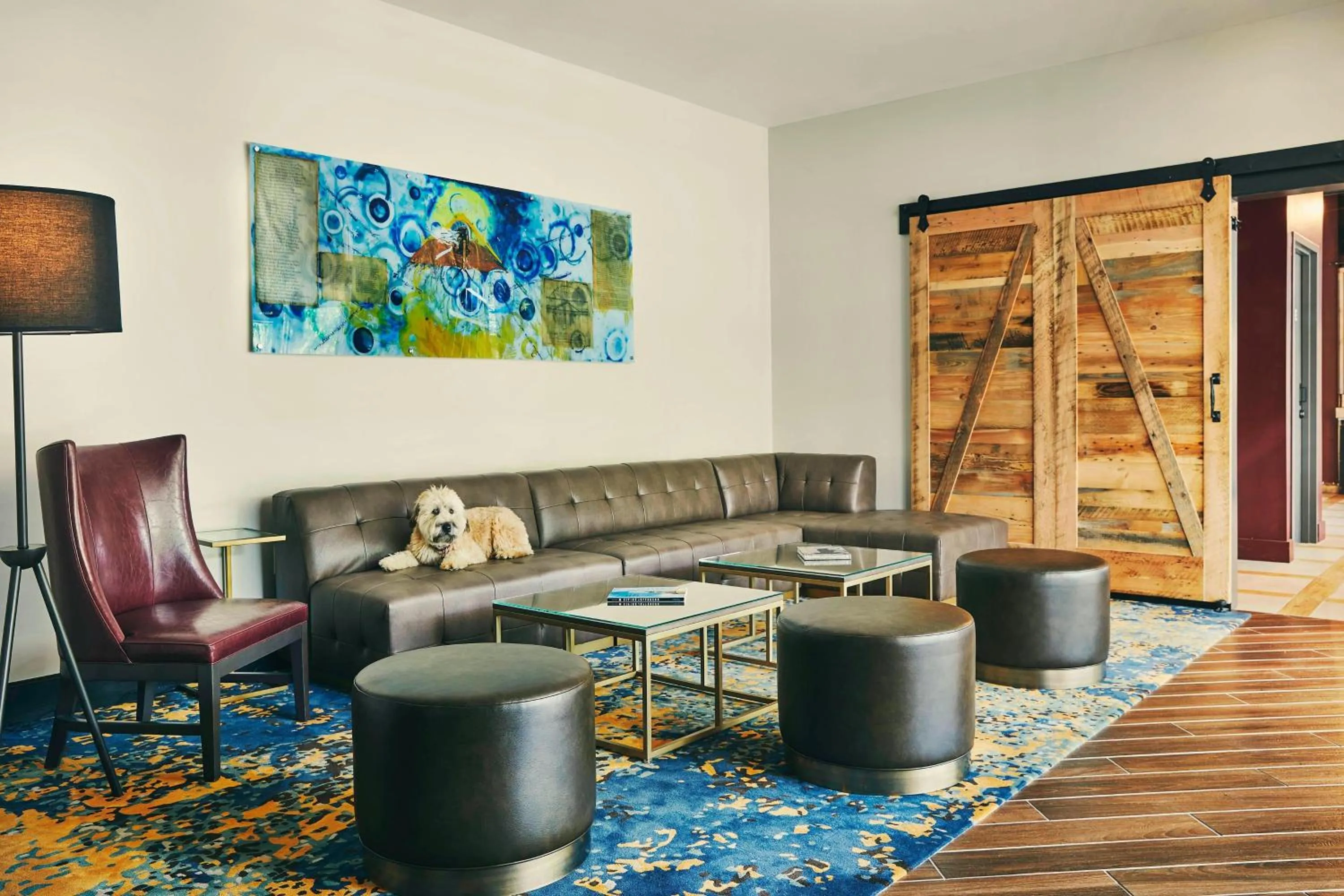 Lobby or reception in The Draftsman, Autograph Collection