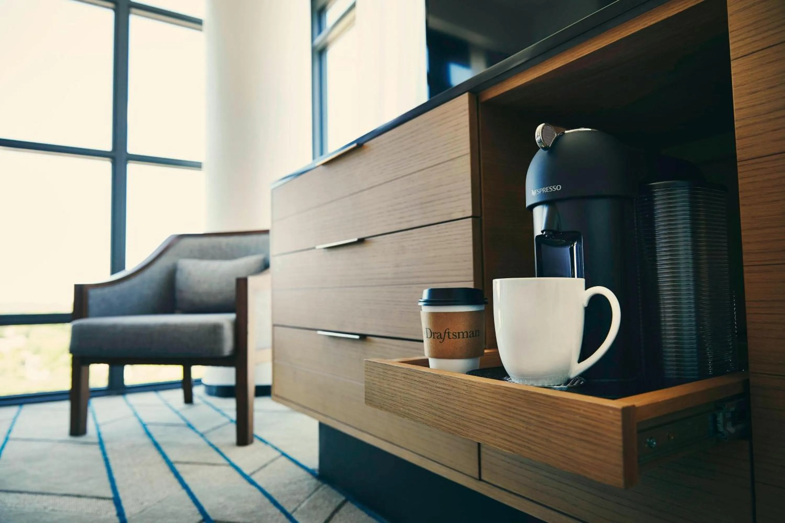 Photo of the whole room in The Draftsman, Autograph Collection