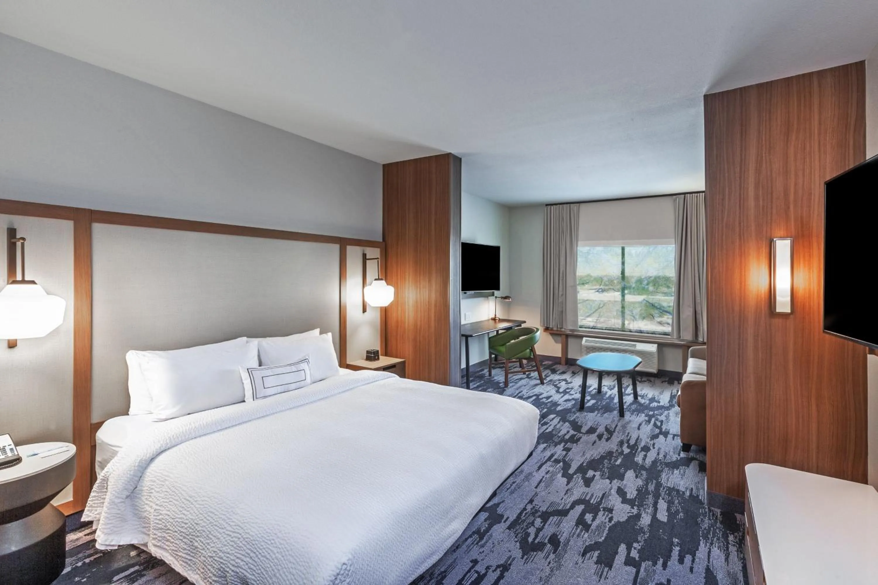 Bedroom, Bed in Fairfield Inn & Suites by Marriott Liberal