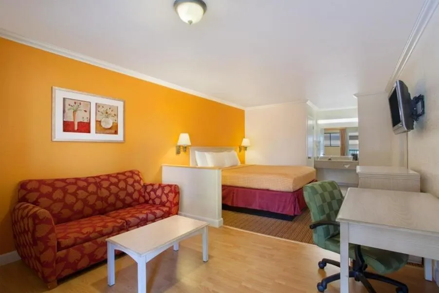 Photo of the whole room in Travelodge by Wyndham Lemoore Near Naval Air Station