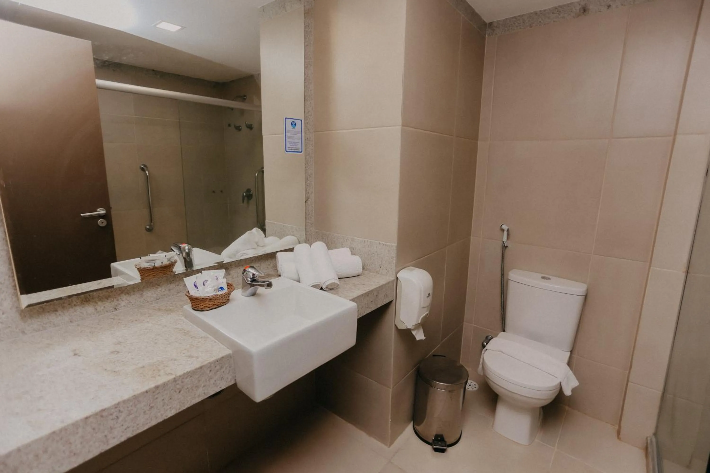 Toilet in Pajuçara Praia Hotel