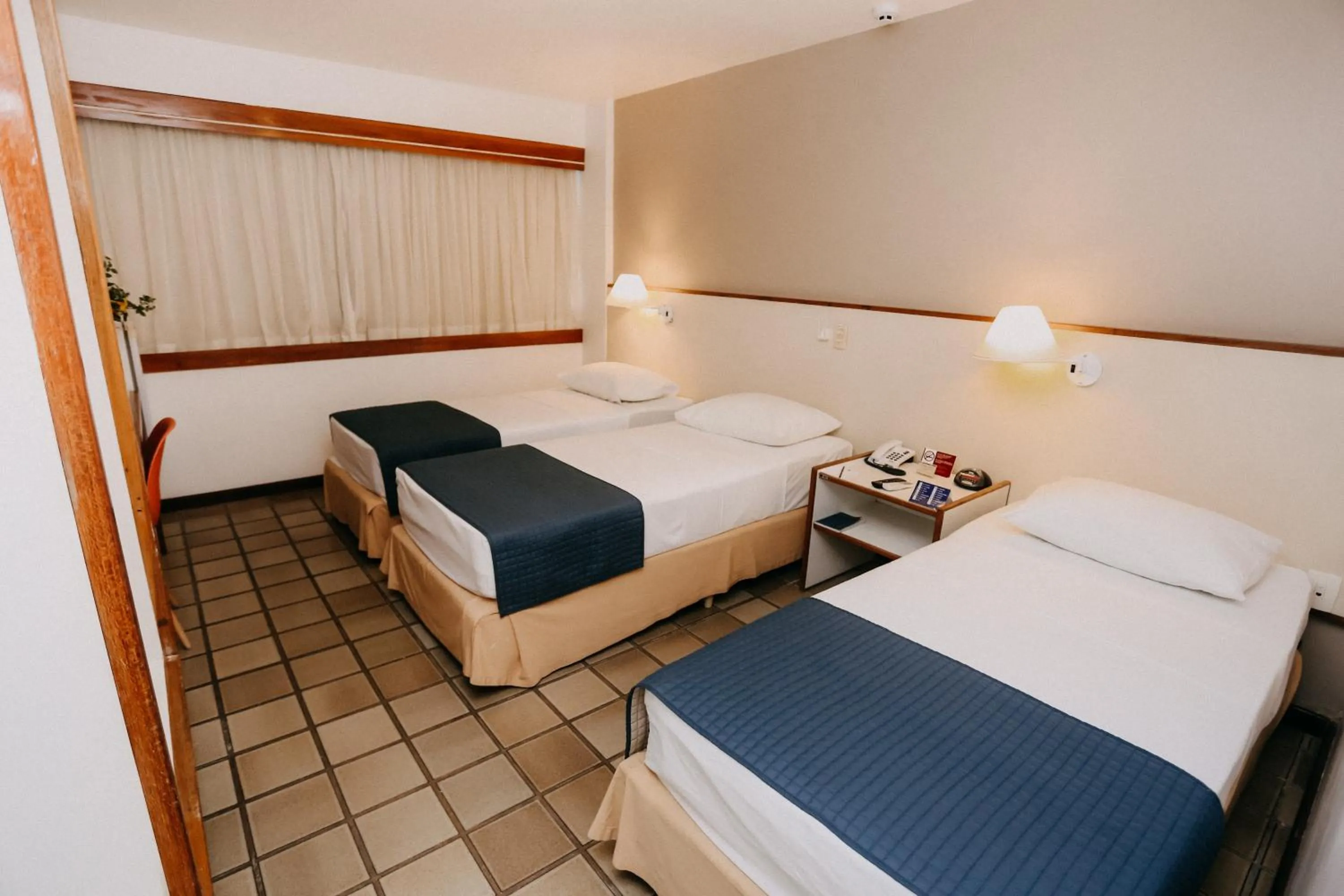 Bedroom, Bed in Pajuçara Praia Hotel