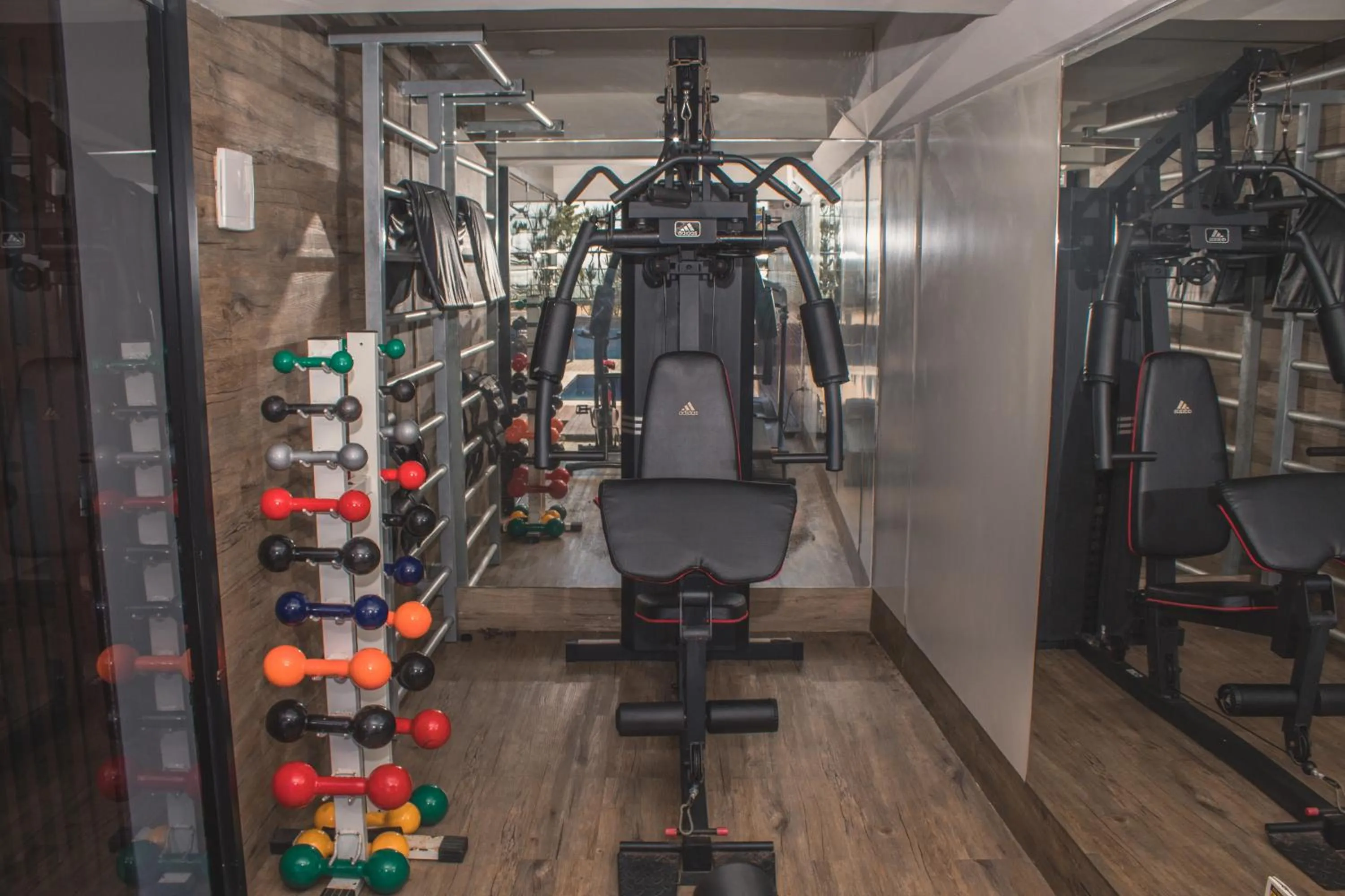 Fitness centre/facilities in Pajuçara Praia Hotel