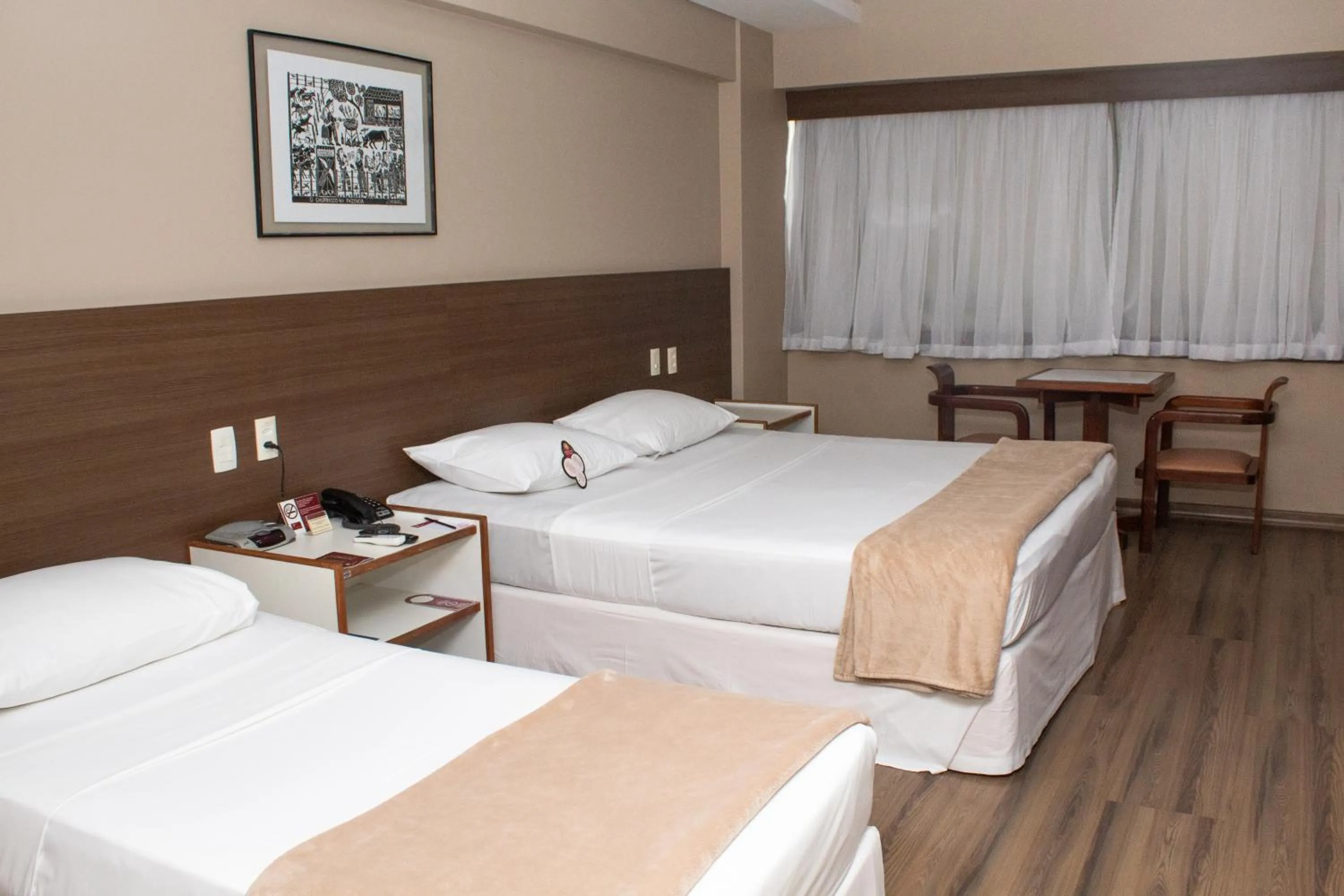 Bedroom, Bed in Pajuçara Praia Hotel