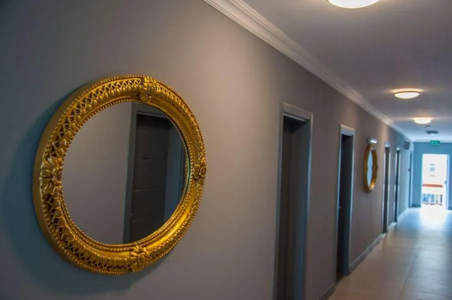 Property building in Room Room Motel