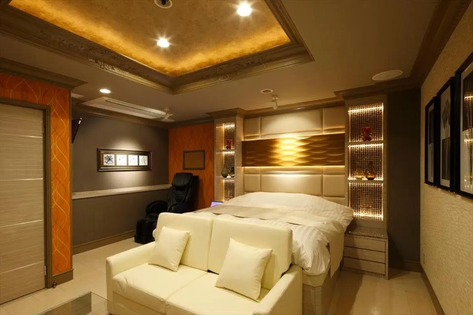 Bed in Hotel Waltz Okazaki (Adult Only)