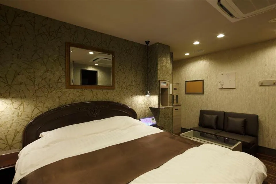 Bed in Hotel Waltz Okazaki (Adult Only)