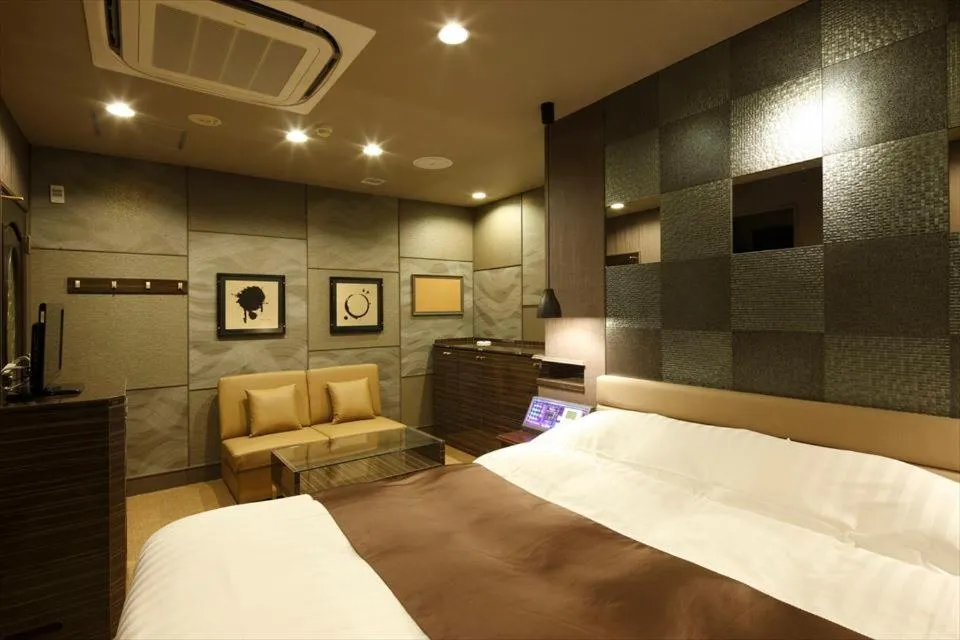 Bed in Hotel Waltz Okazaki (Adult Only)