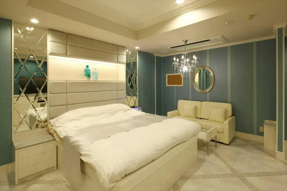 Bed in Hotel Waltz Okazaki (Adult Only)